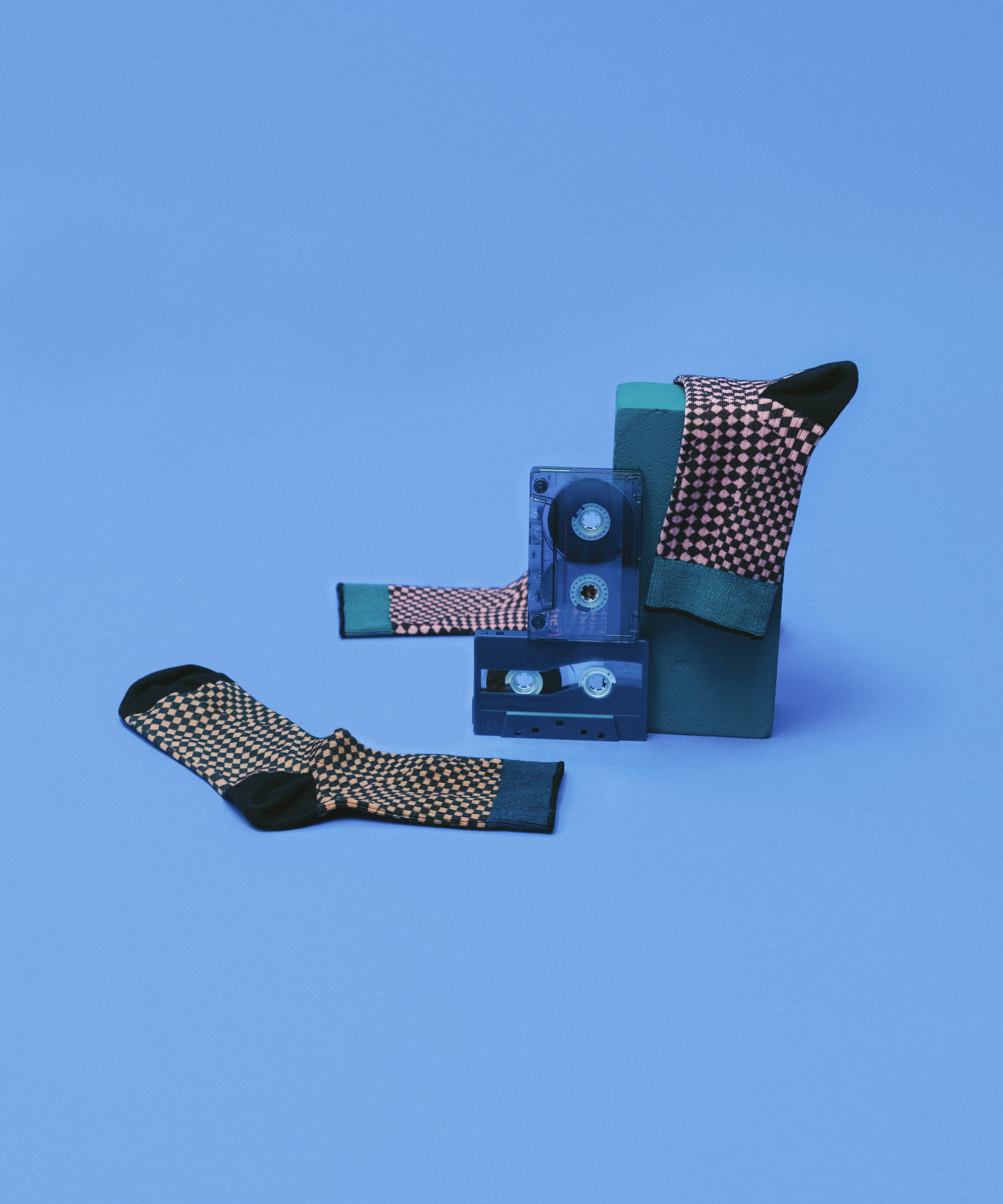 CHECKERD KIDS SOCKS