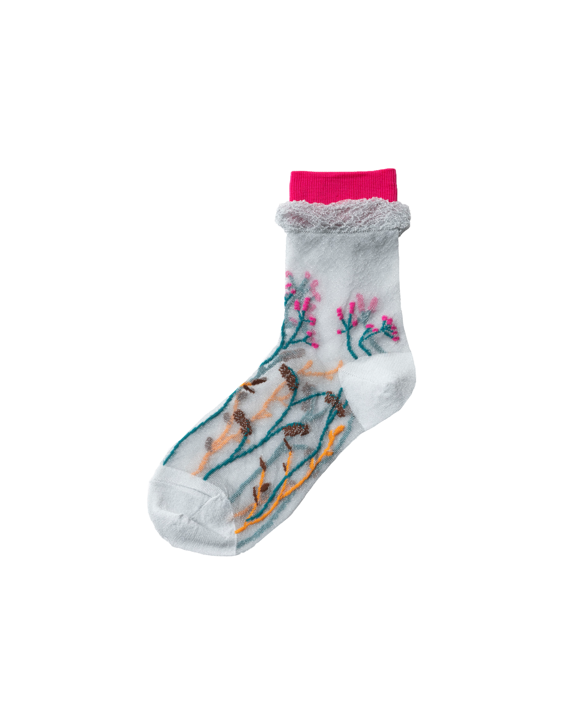 FLOWER SHEER SOCKS