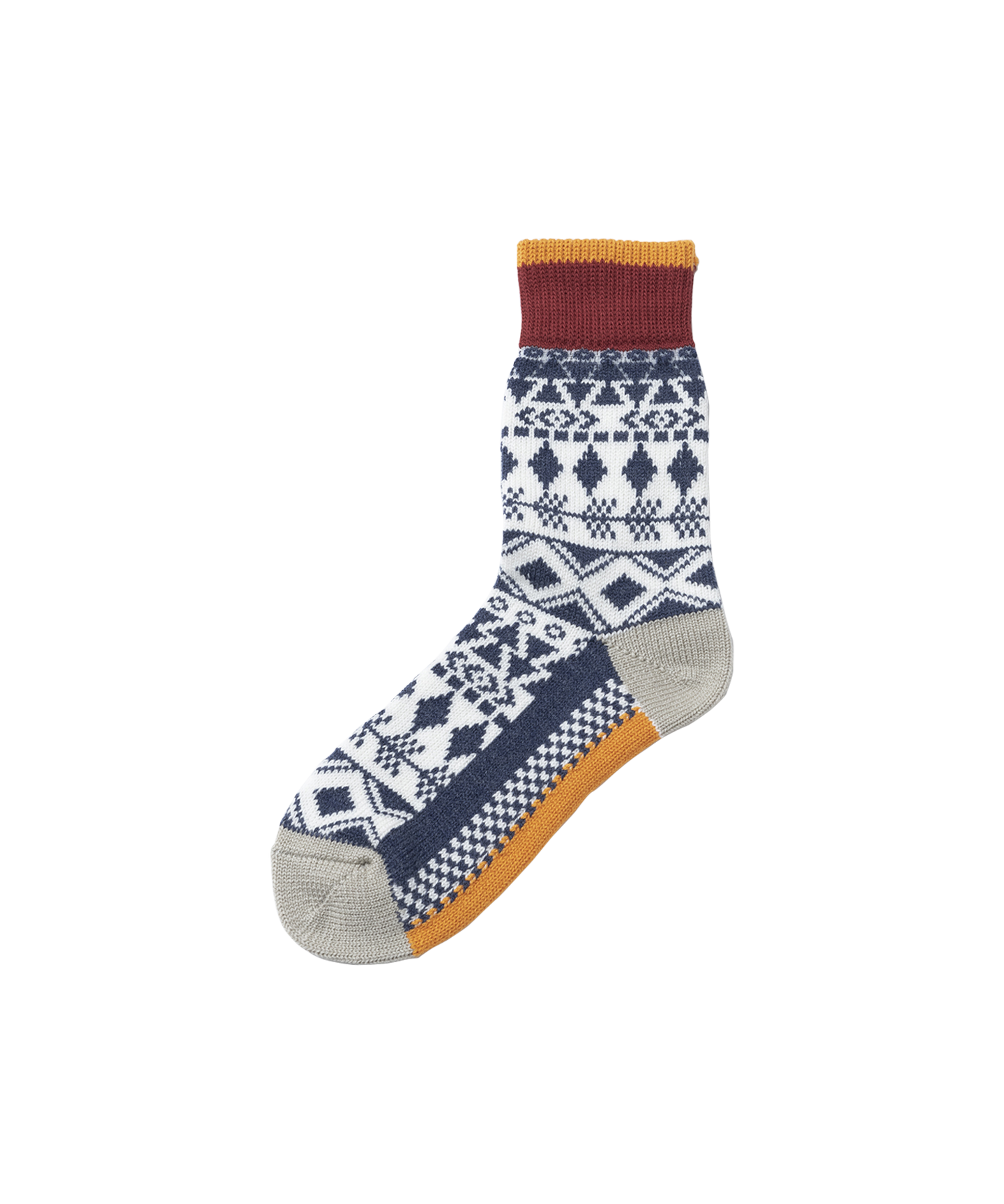 GEO SWEATER SOCKS