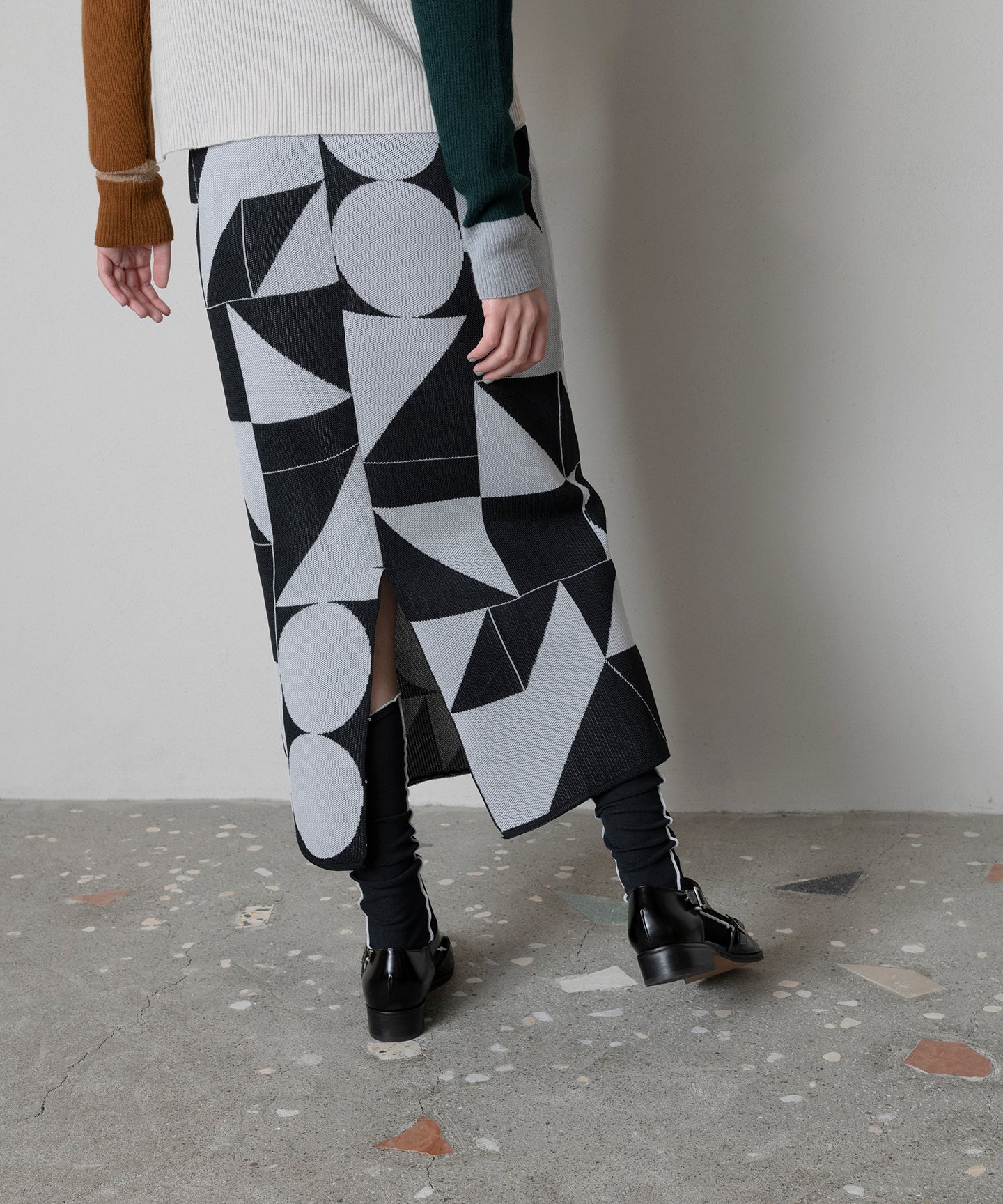 ○△□ PATTERN SKIRT