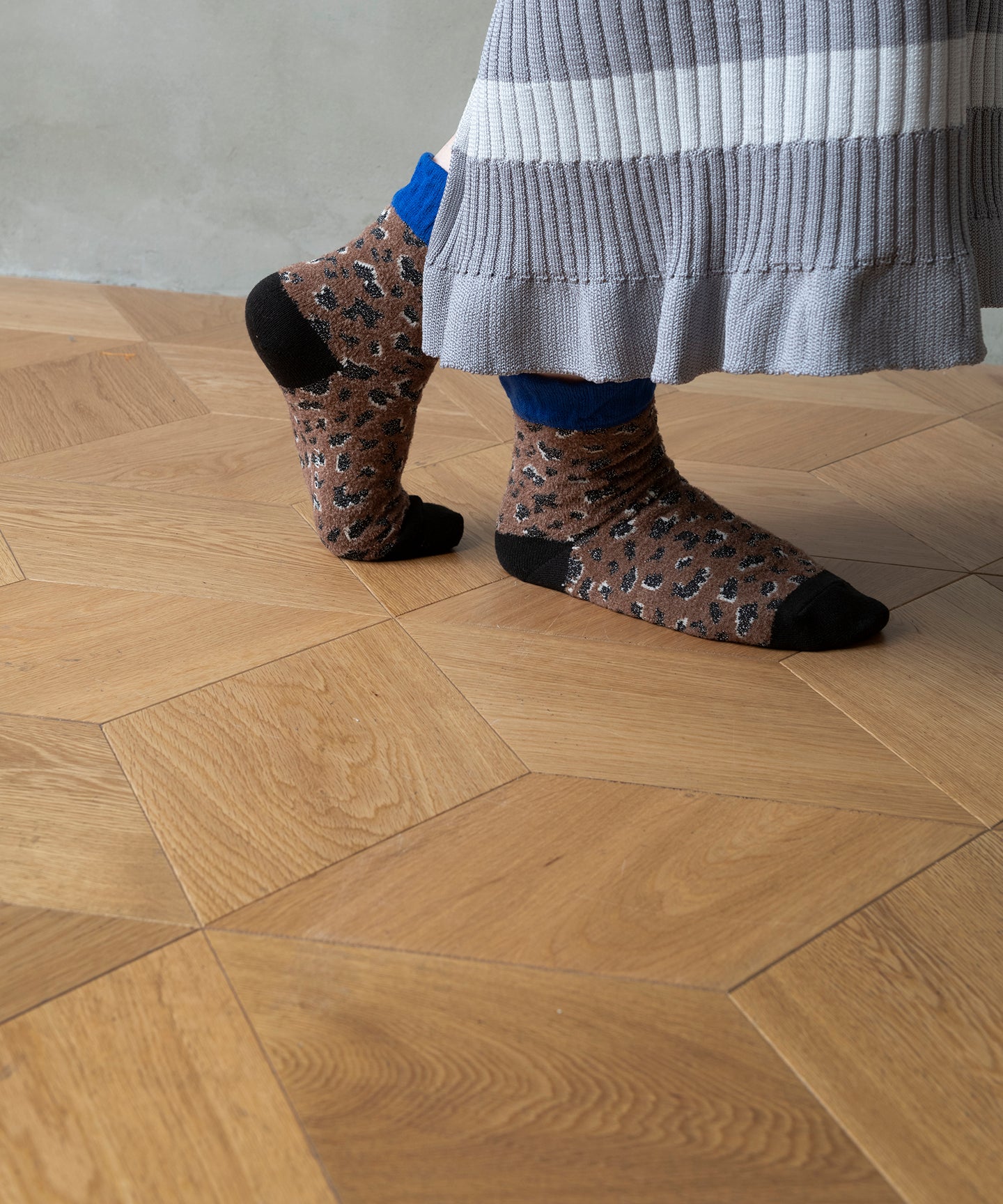 LEOPARD PATTERN SOCKS