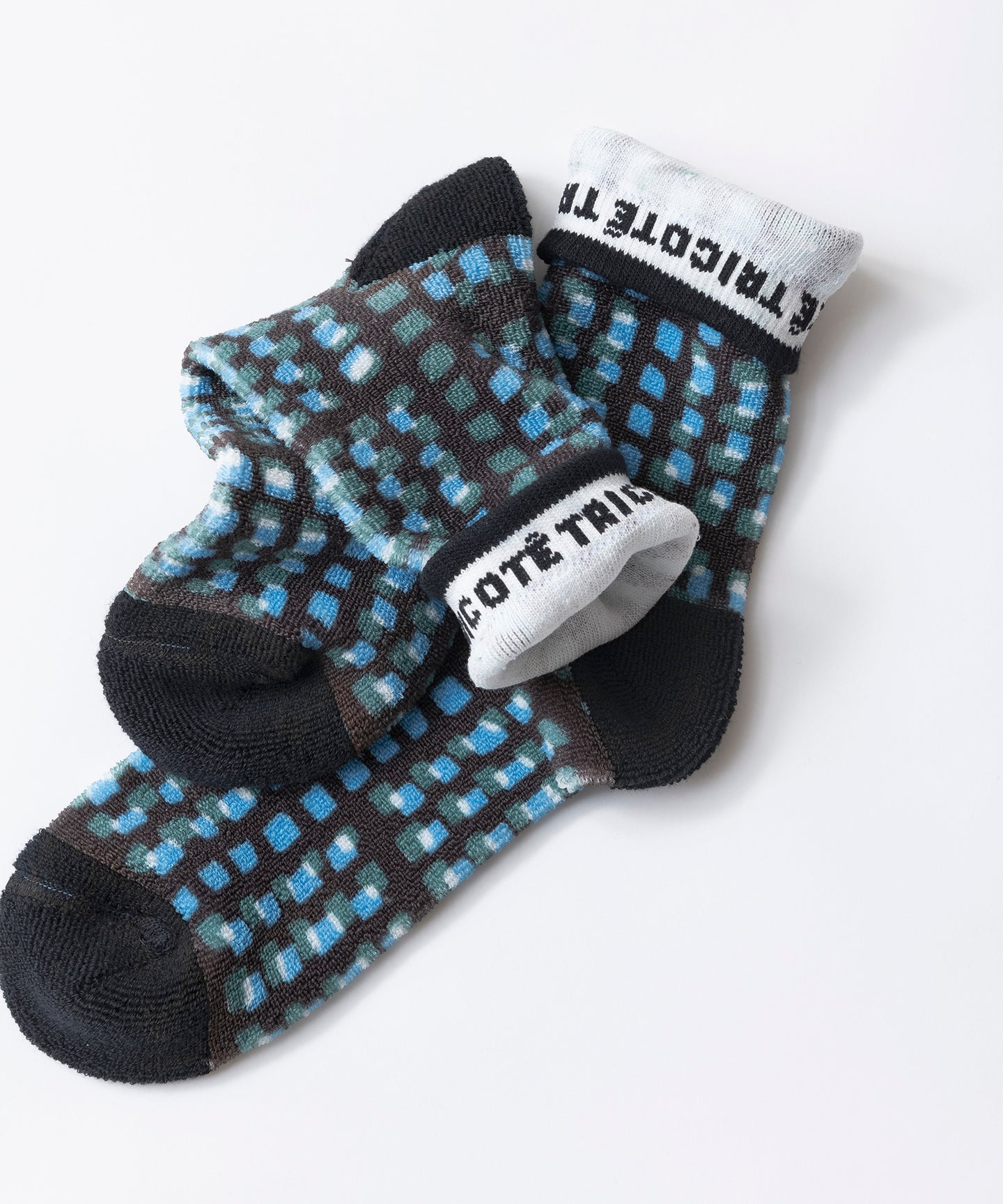 CHECK PILE SOCKS