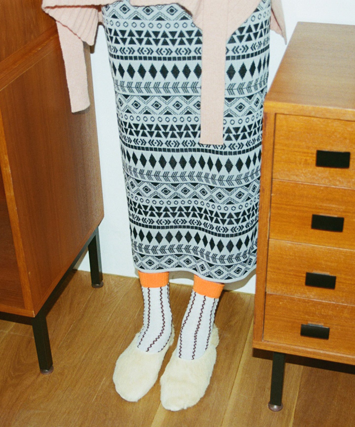 TRIBAL PATTERN SKIRT