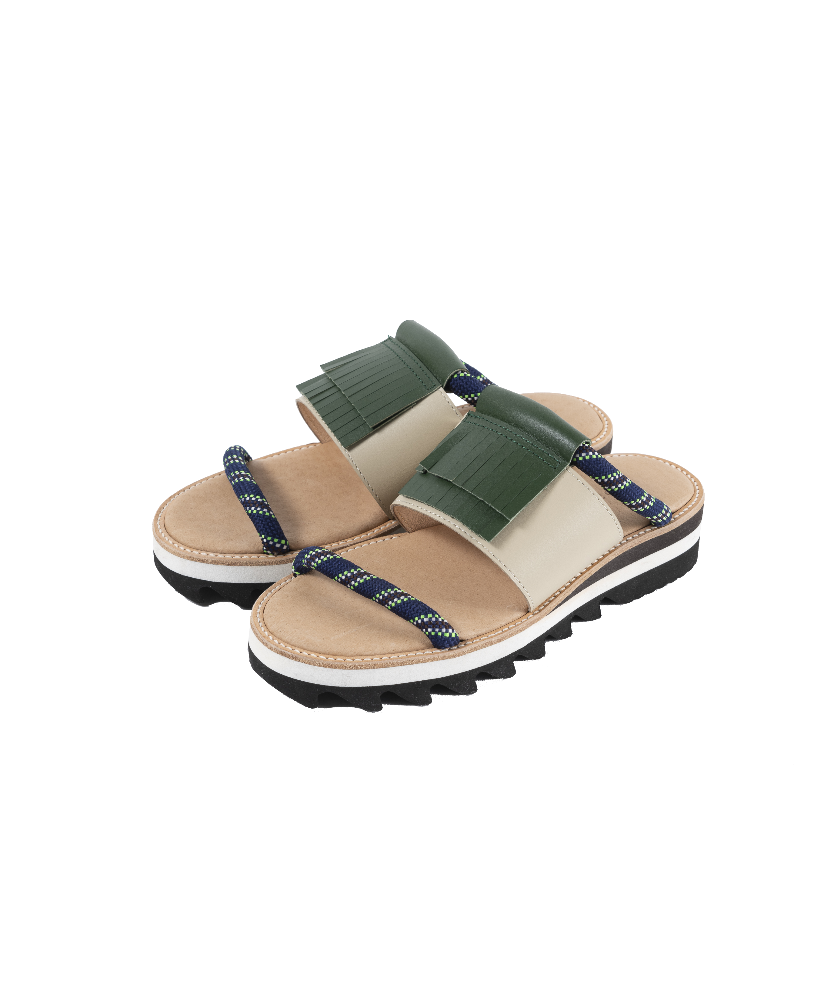 FRINGE CORD SANDAL