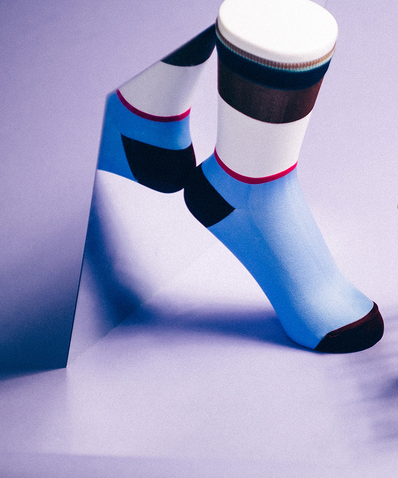 SHEER STRIPE 1 SOCKS