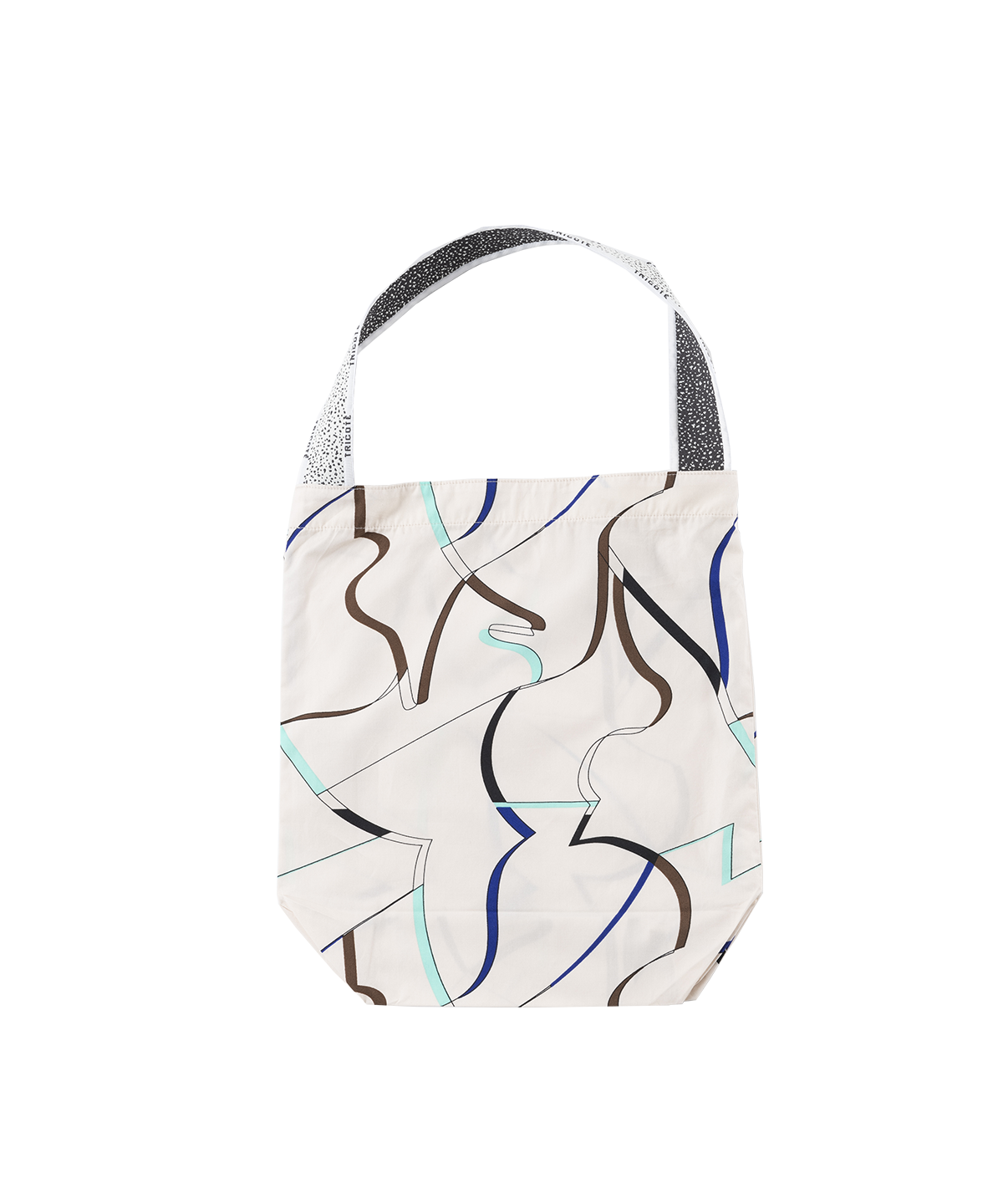 CUT RIBBON TOTE BAG