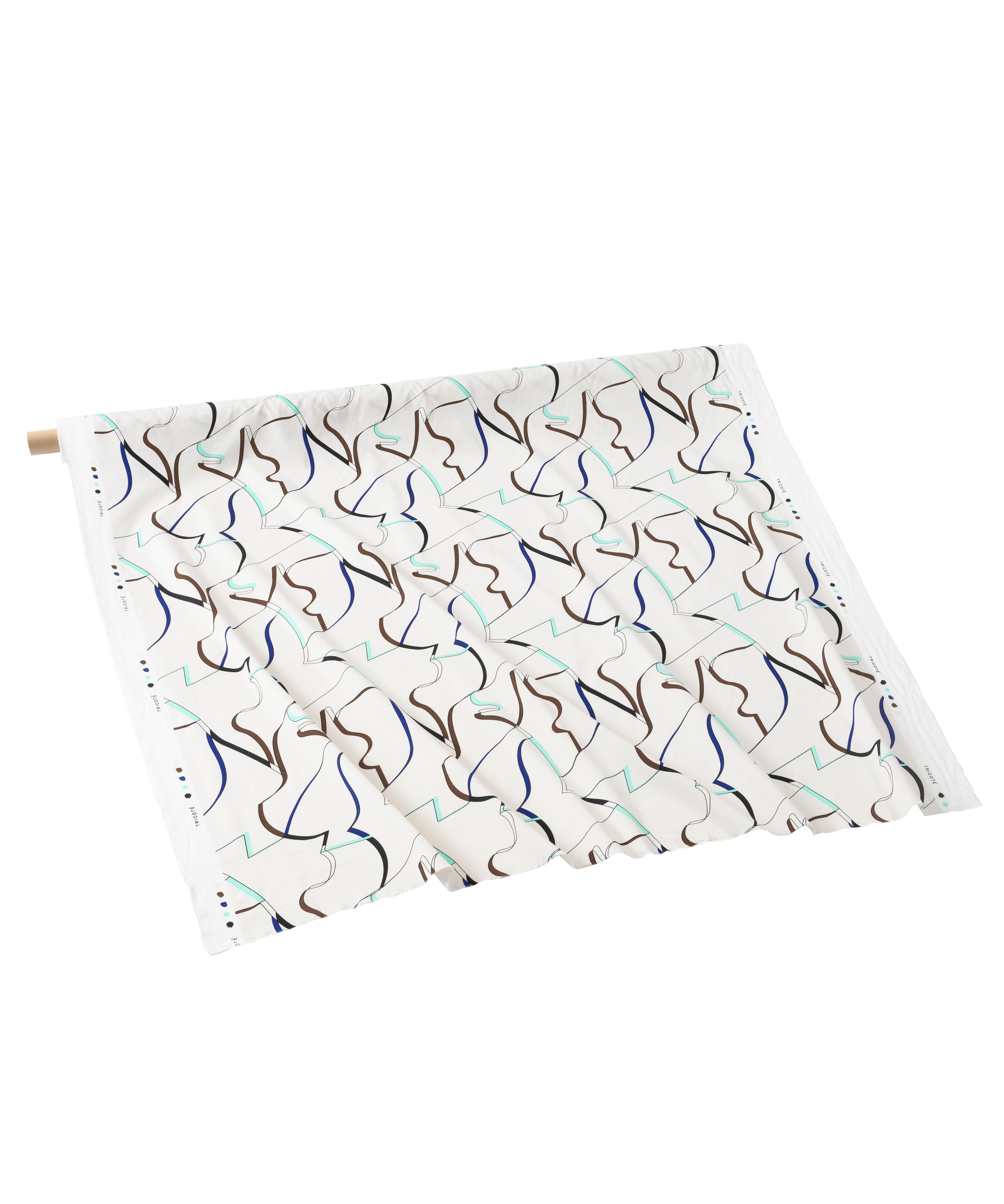 COTTON FABRIC CUT RIBBON