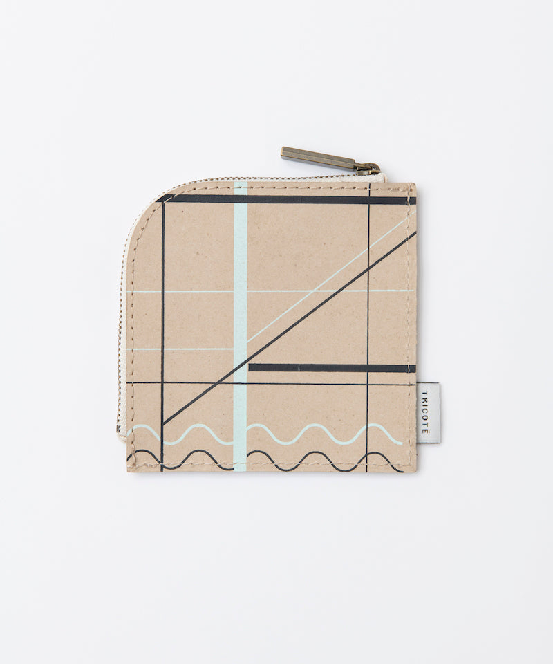 RANDOM LINE LEATHER WALLET