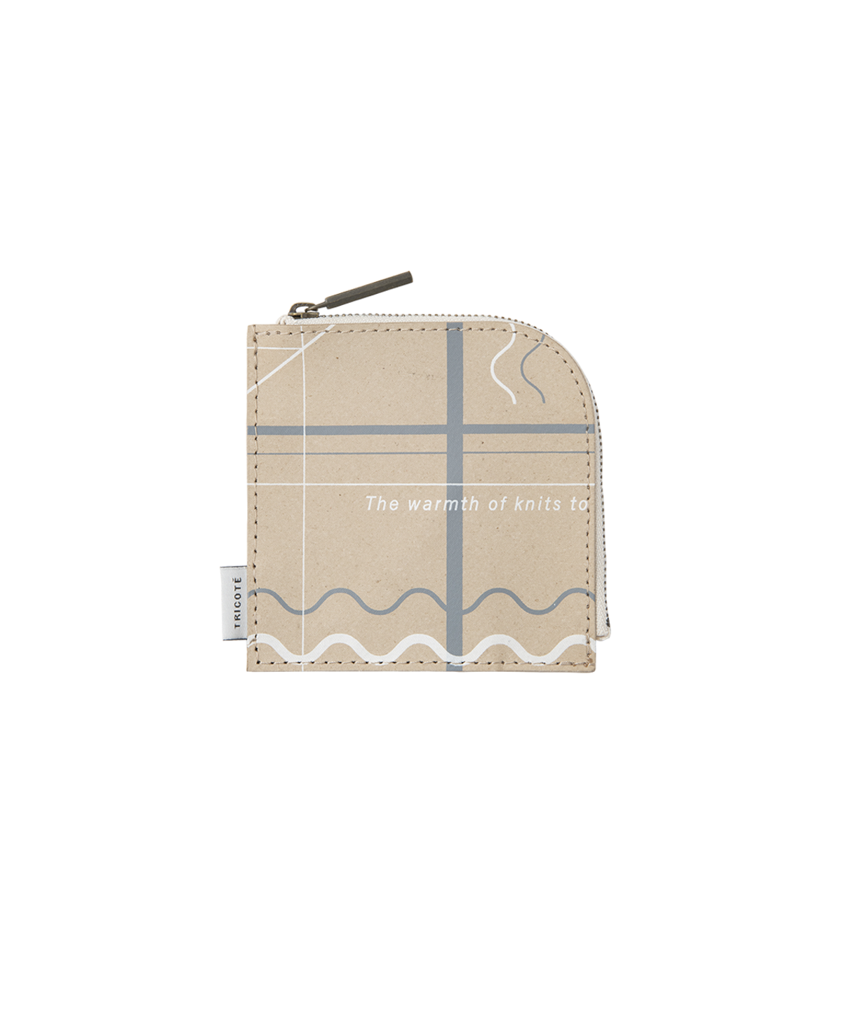 RANDOM LINE LEATHER WALLET