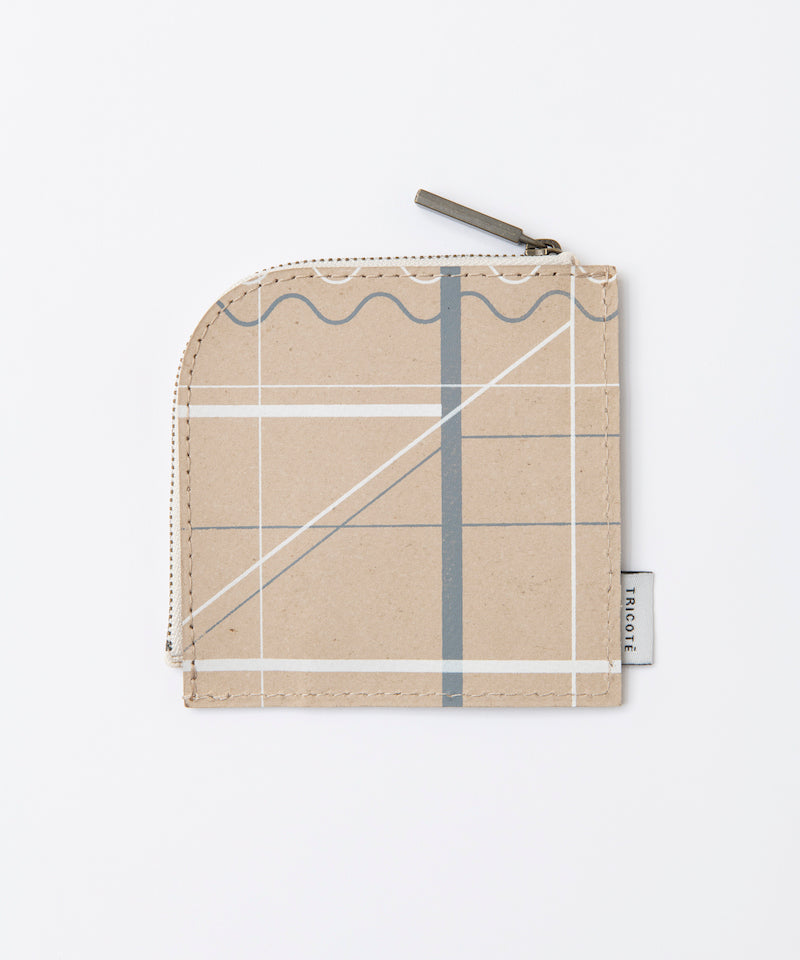 RANDOM LINE LEATHER WALLET