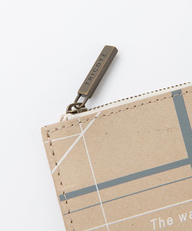 RANDOM LINE LEATHER WALLET