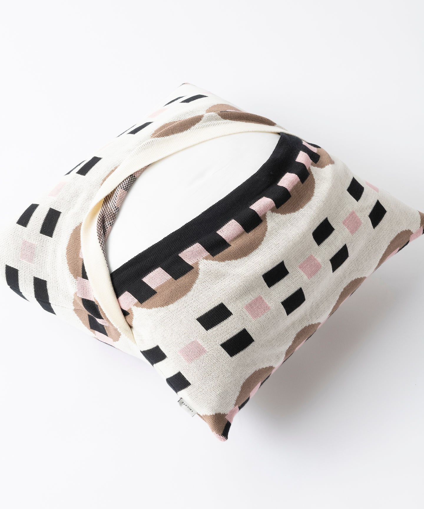 CIRCLE GEOMETRIC CUSHION COVER