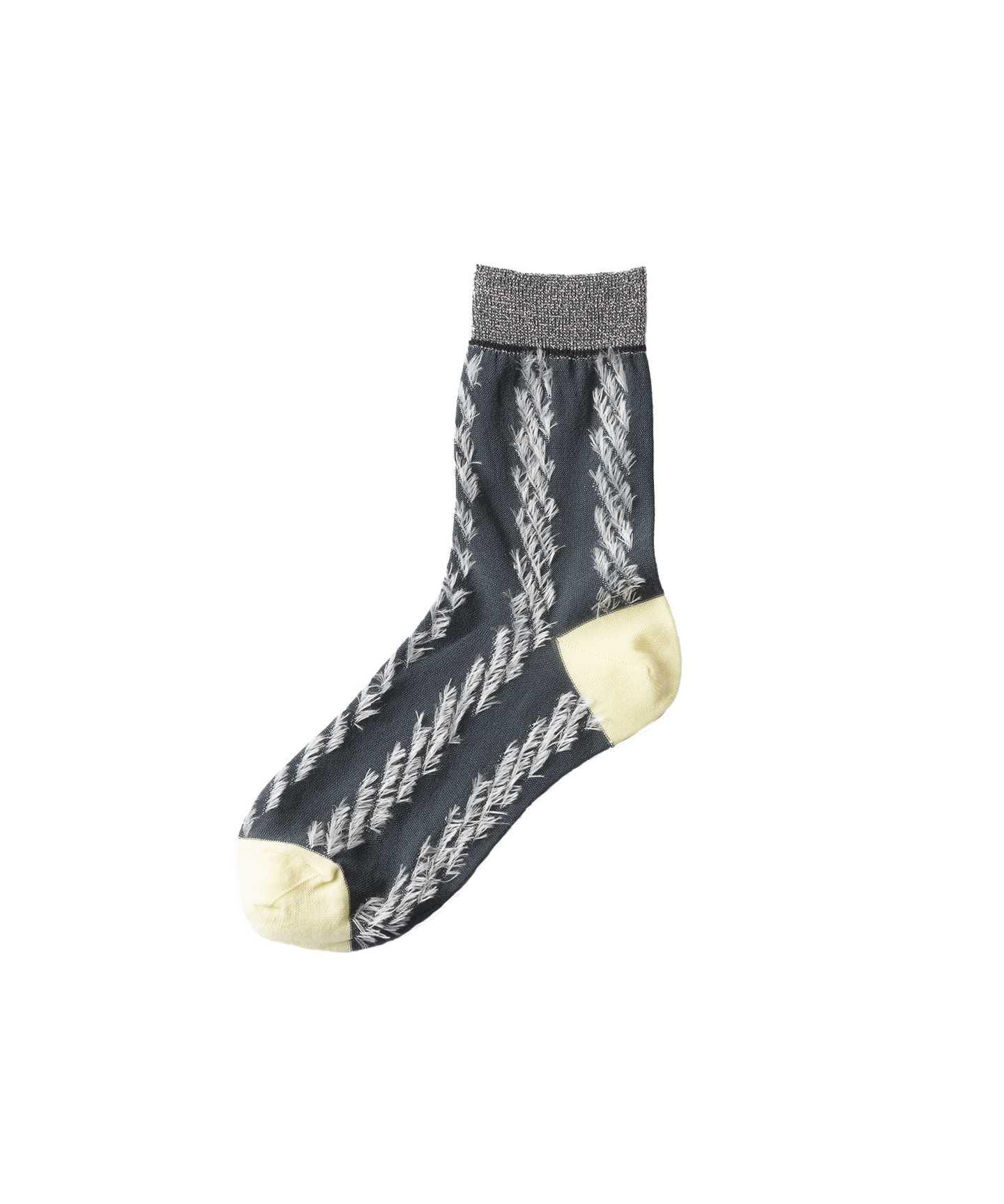 CUT HERRINGBONE SOCKS