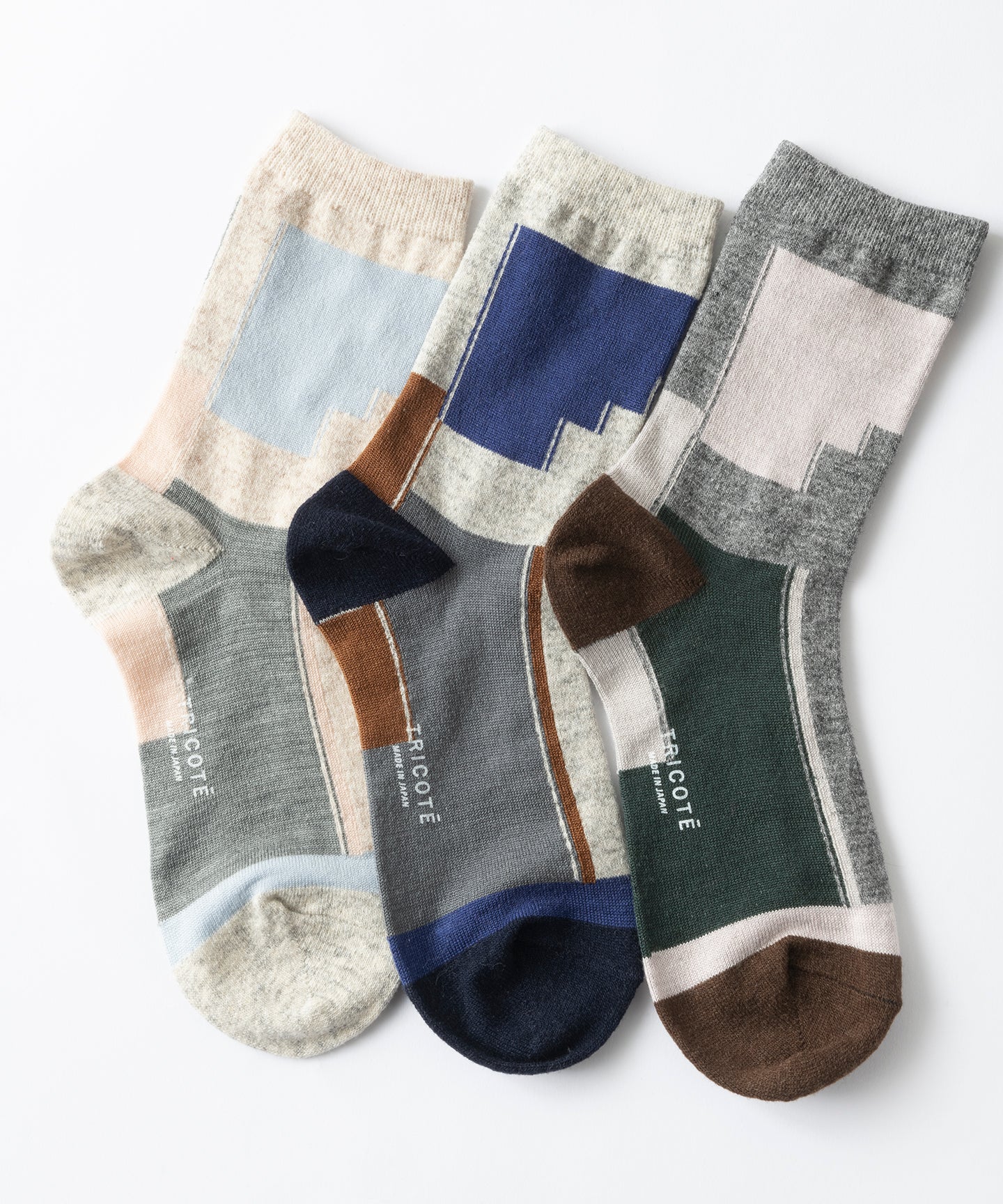 COLOUR BLOCK SOCKS