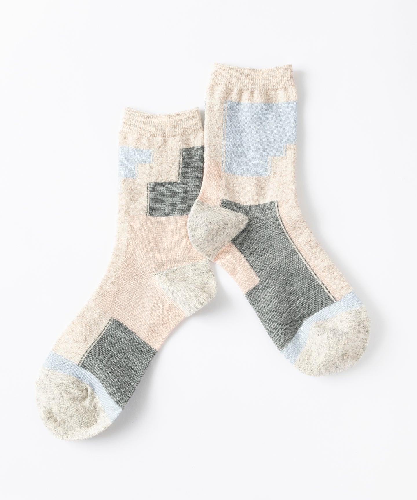 COLOUR BLOCK SOCKS
