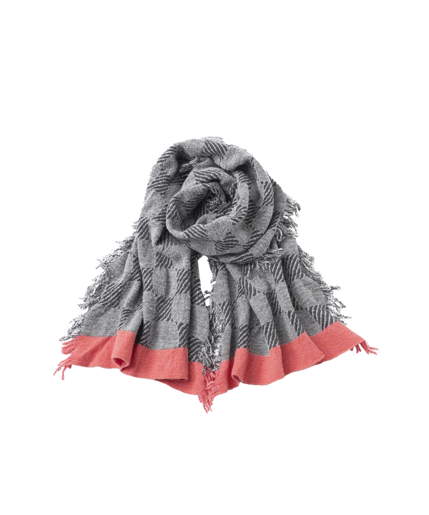CHECKERED PATTERN SCARF