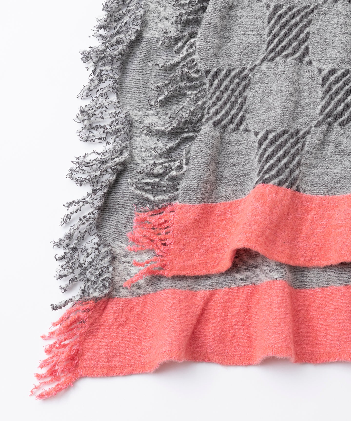 CHECKERED PATTERN SCARF