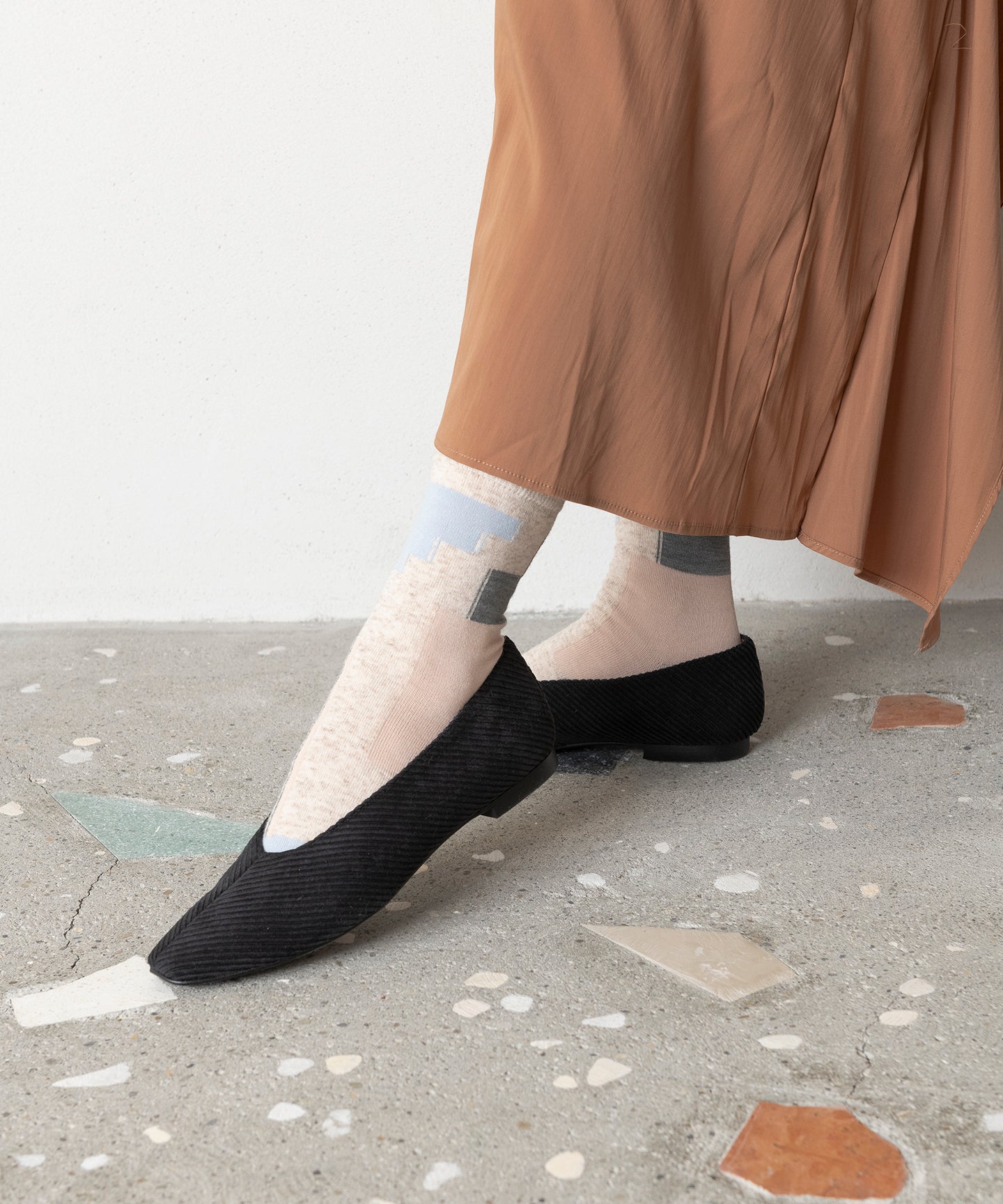 COLOUR BLOCK SOCKS
