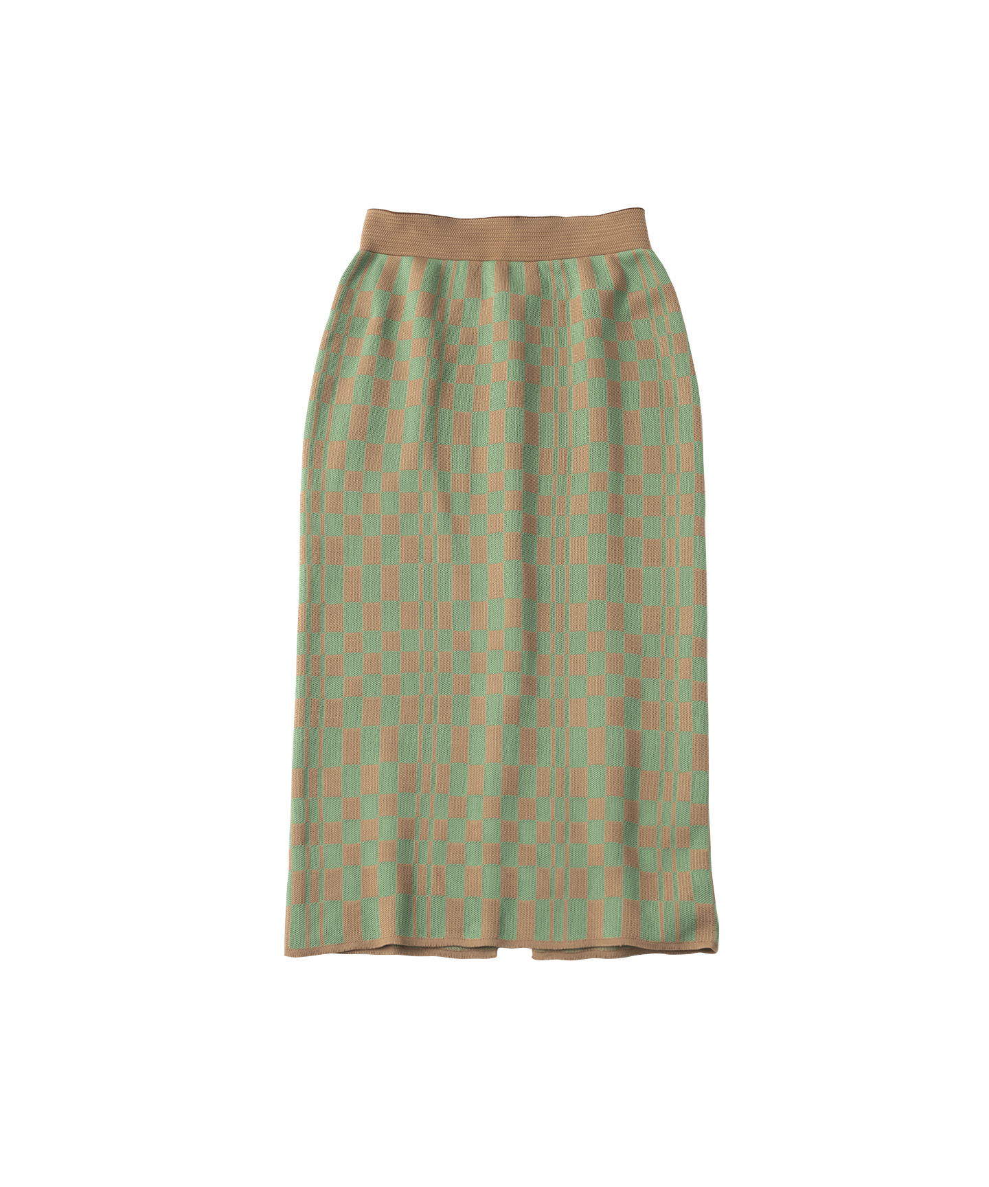 CHECKERED PATTERN SKIRT