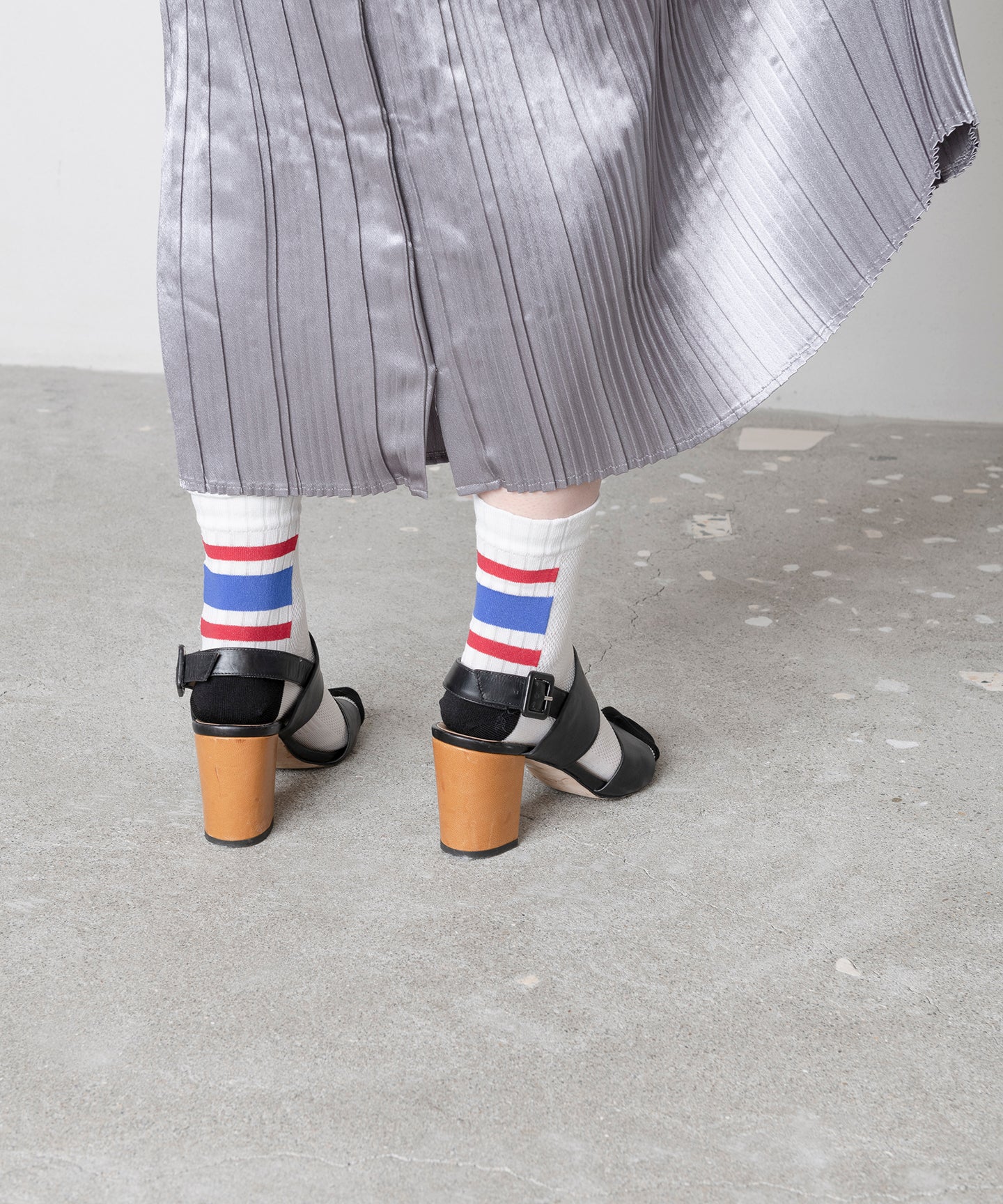 HALF RIB LINE SOCKS
