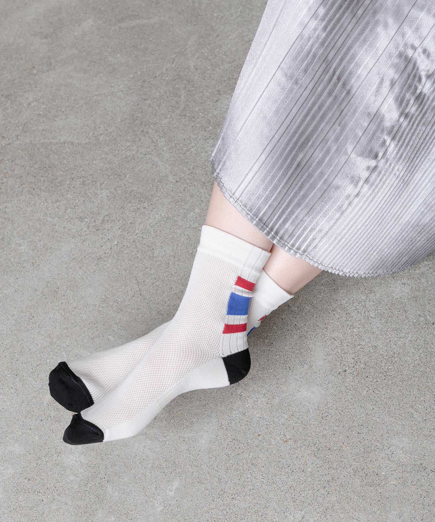 HALF RIB LINE SOCKS