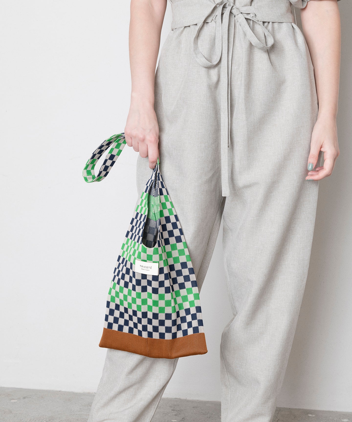 ICHIMATSU KNIT SHOULDER BAG