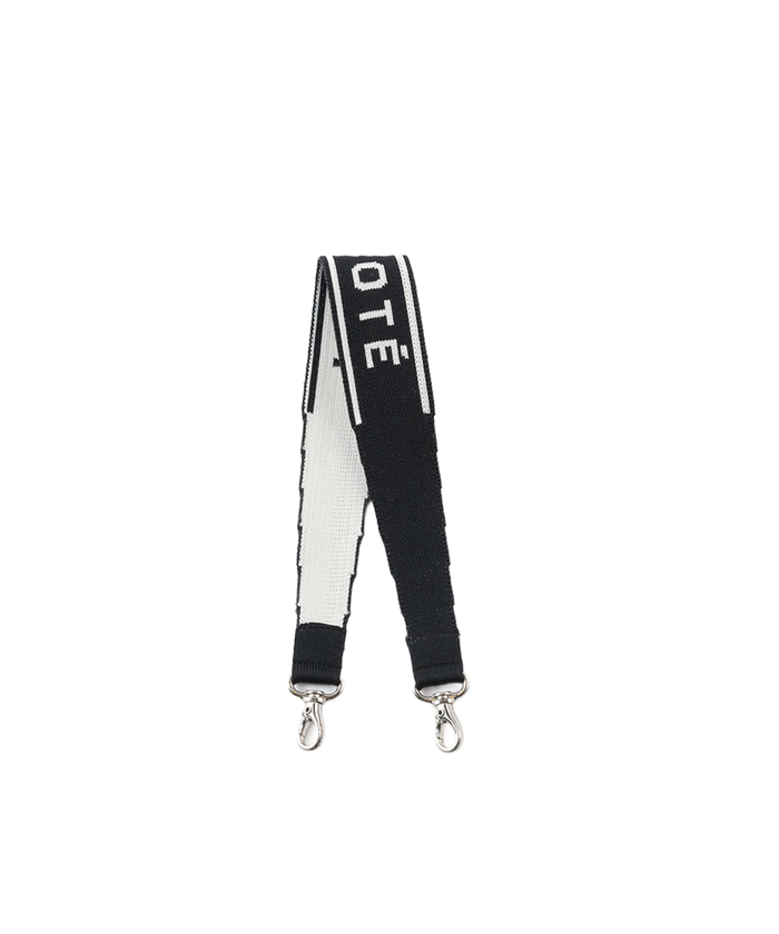 KNIT HANDLE STRAP LOGO