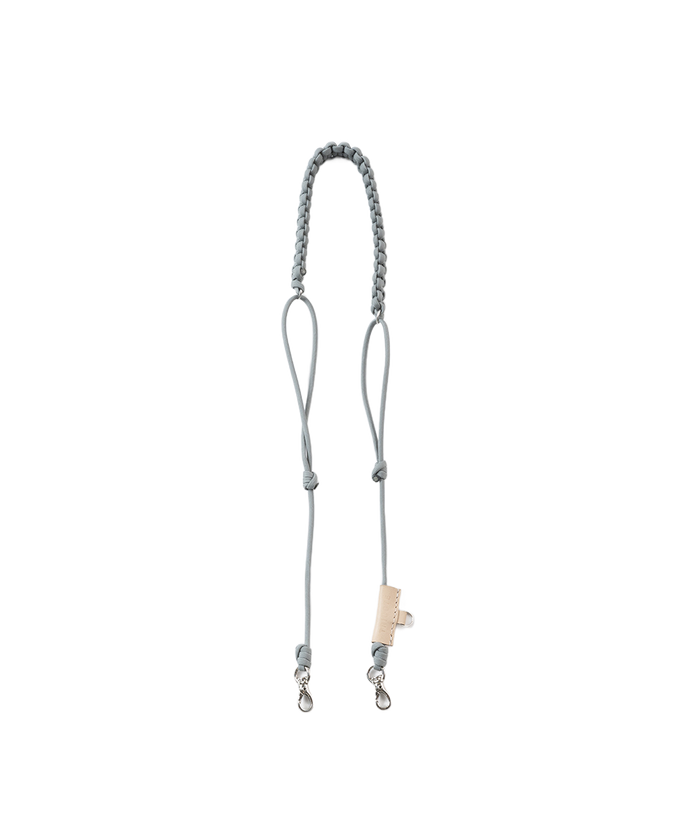 KNOT CORD STRAP GRAY