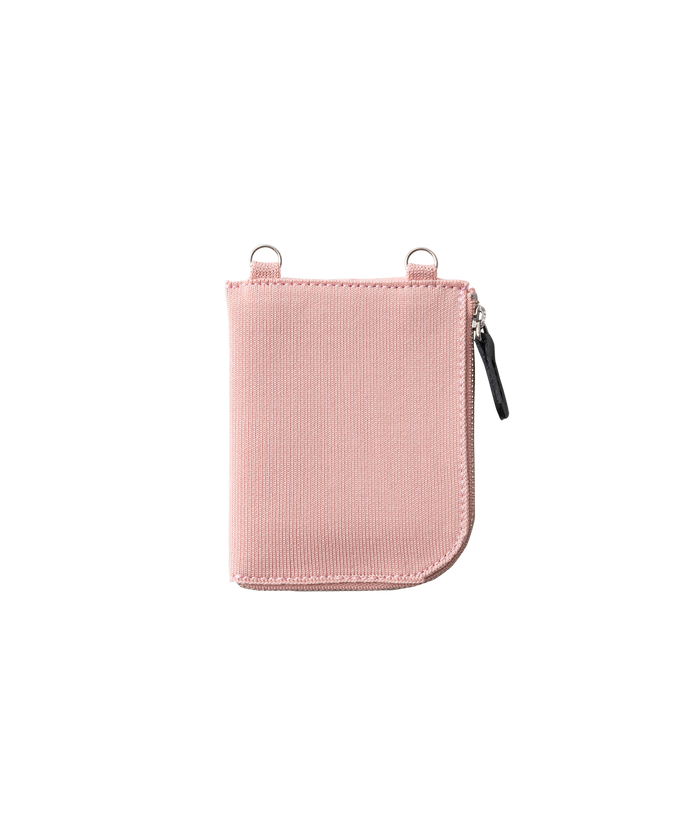 KNIT WALLET PINK