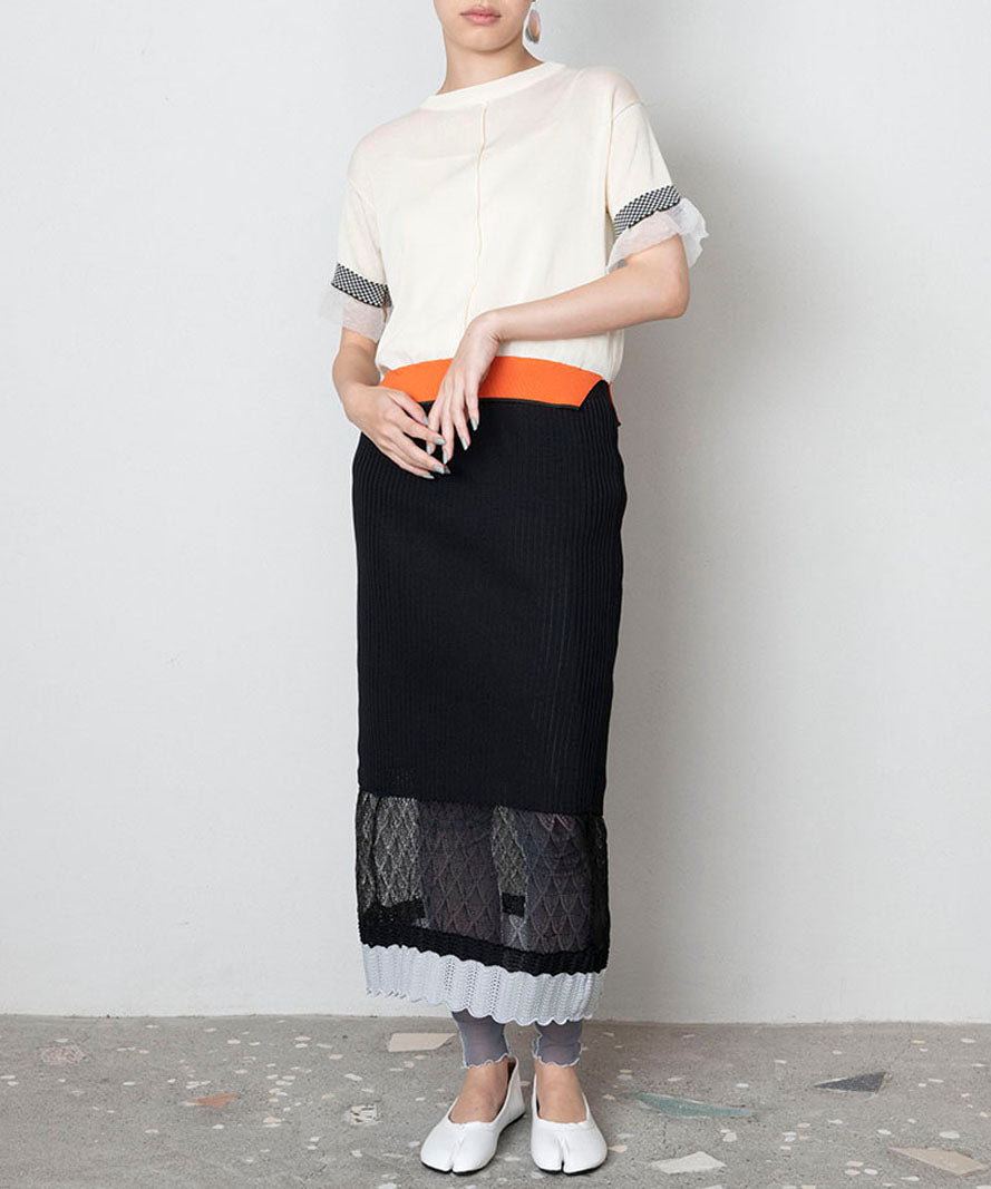 KNIT T-SHIRT
