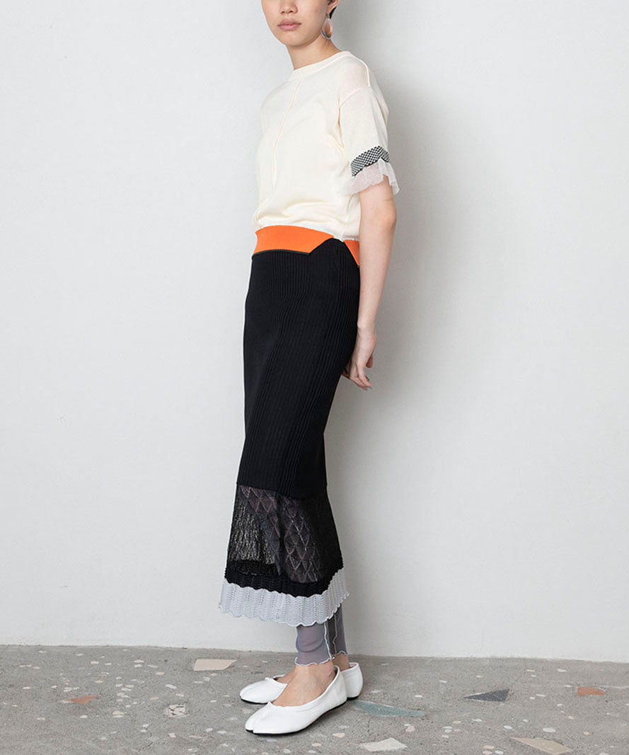 KNIT T-SHIRT