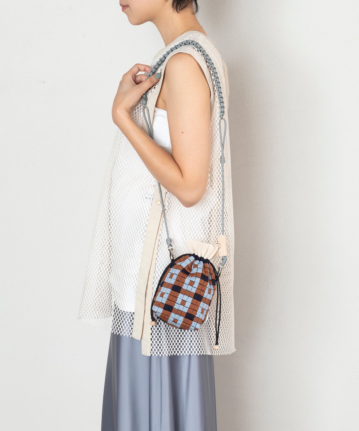 PIXEL POUCH BAG "TILE"