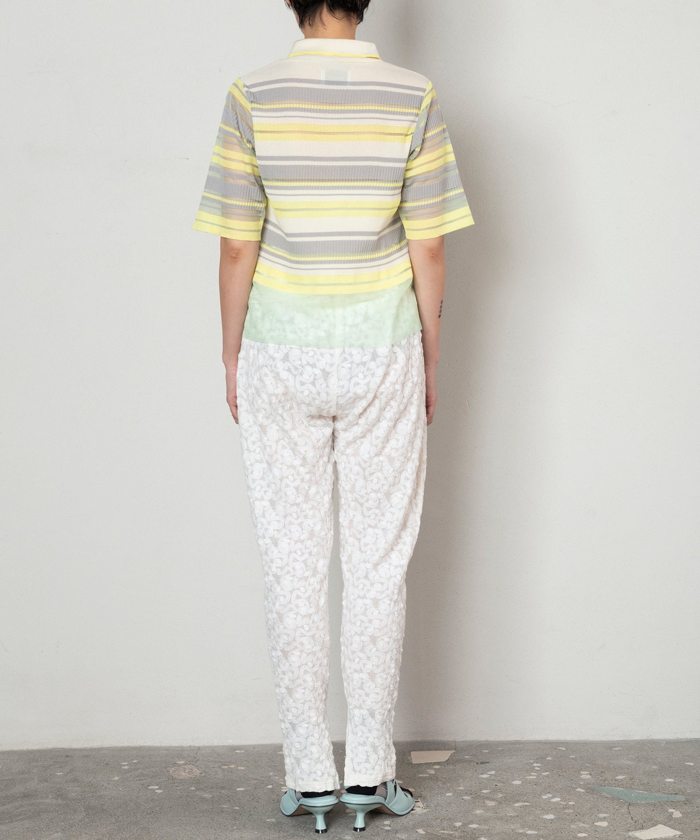 SHEER BORDER TOPS
