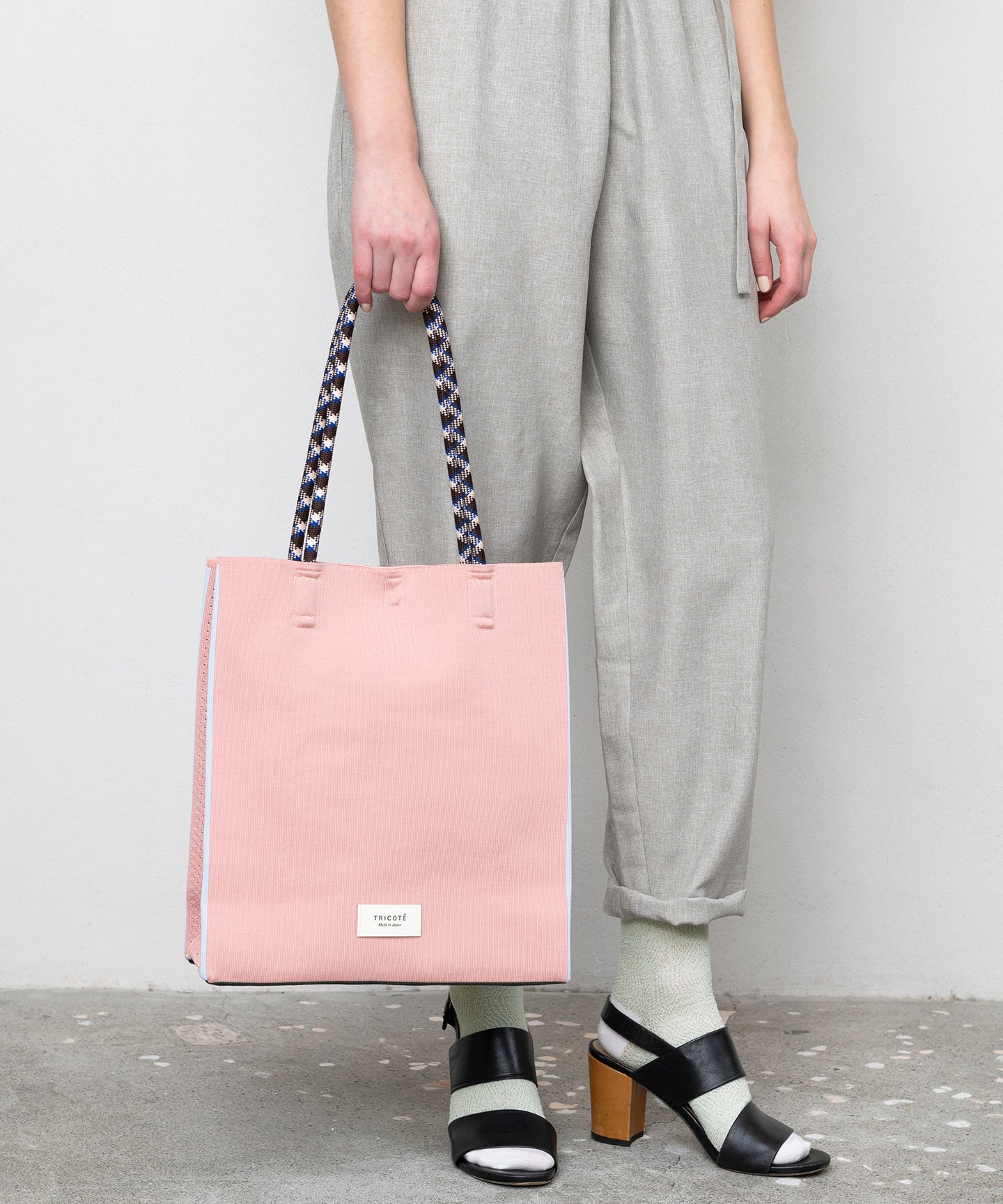 PAPER KNIT TOTE BAG
