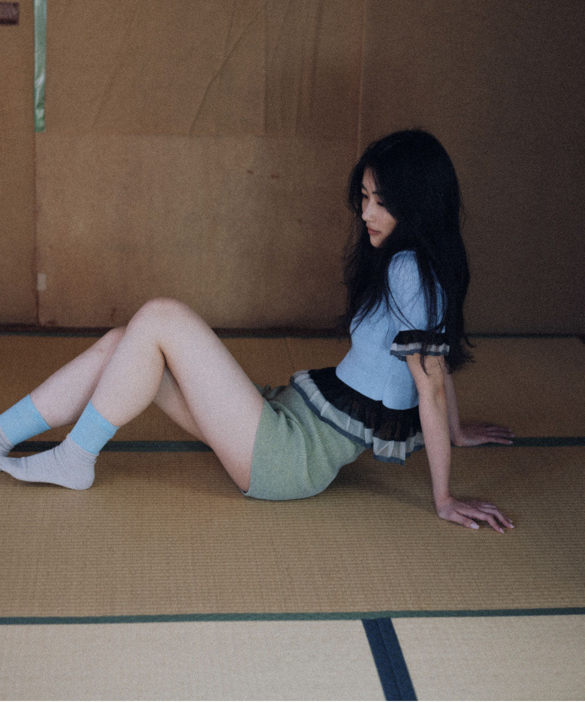 BICOLOR TABI SOCKS