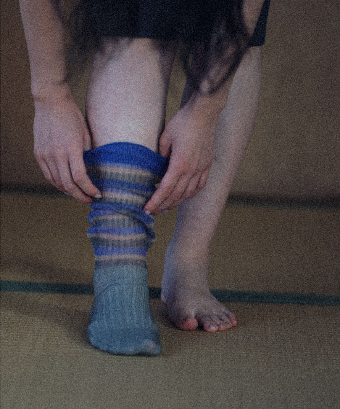 SHEER BORDER LOOSE SOCKS