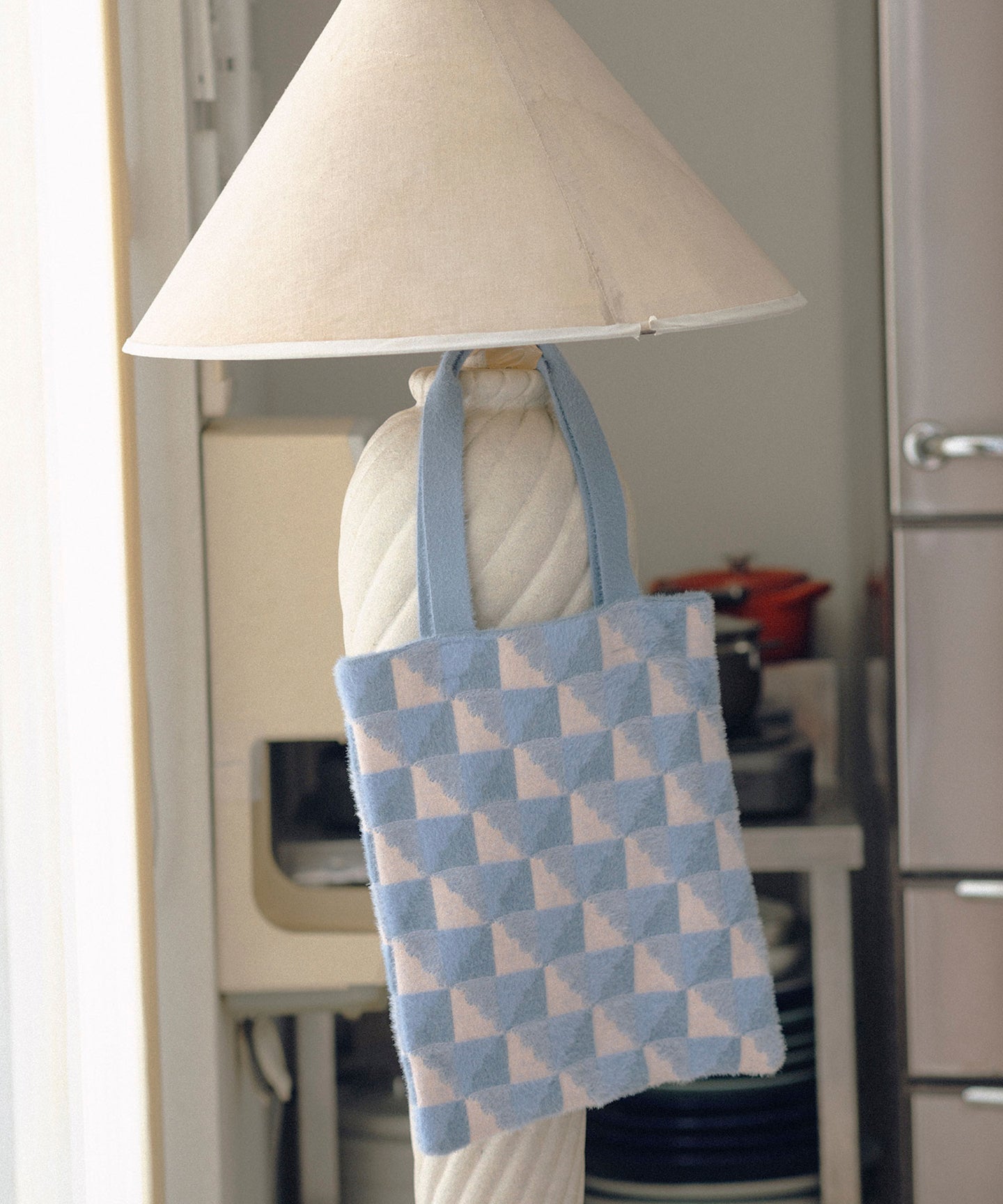 SHAGGY BLOCK TOTEBAG