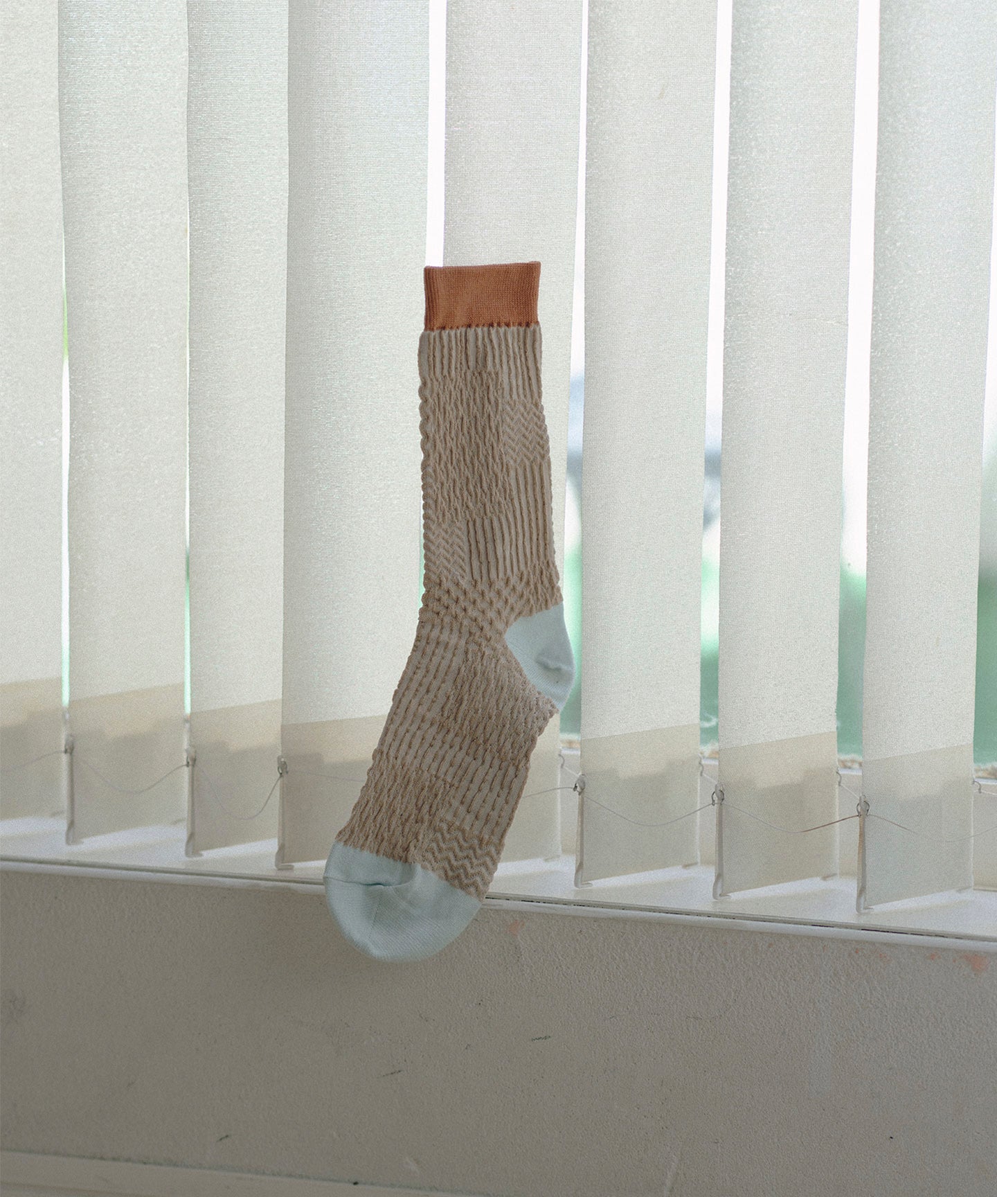 BUMPY PATCHWORK SOCKS