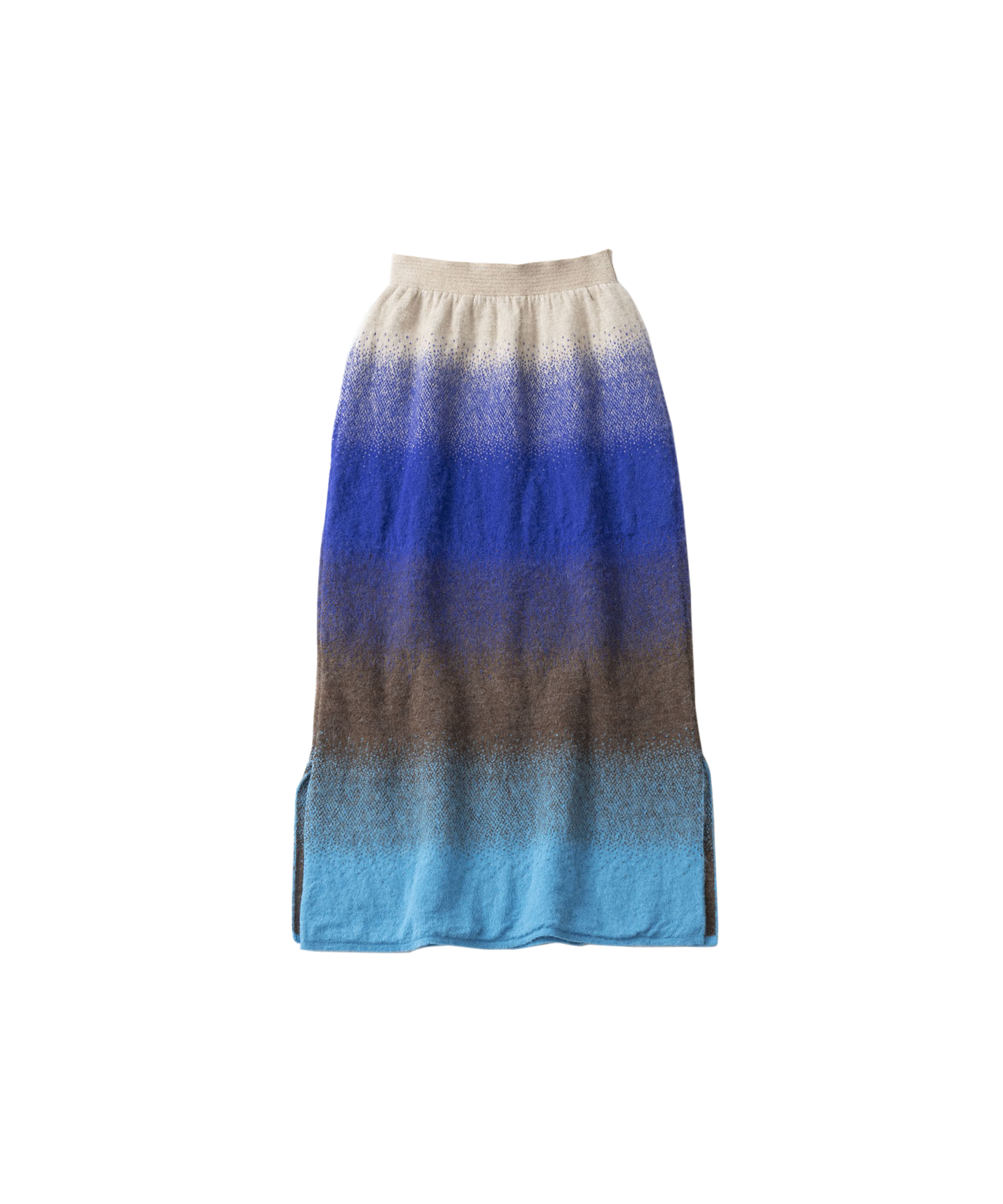 GRADATION SHAGGY SKIRT