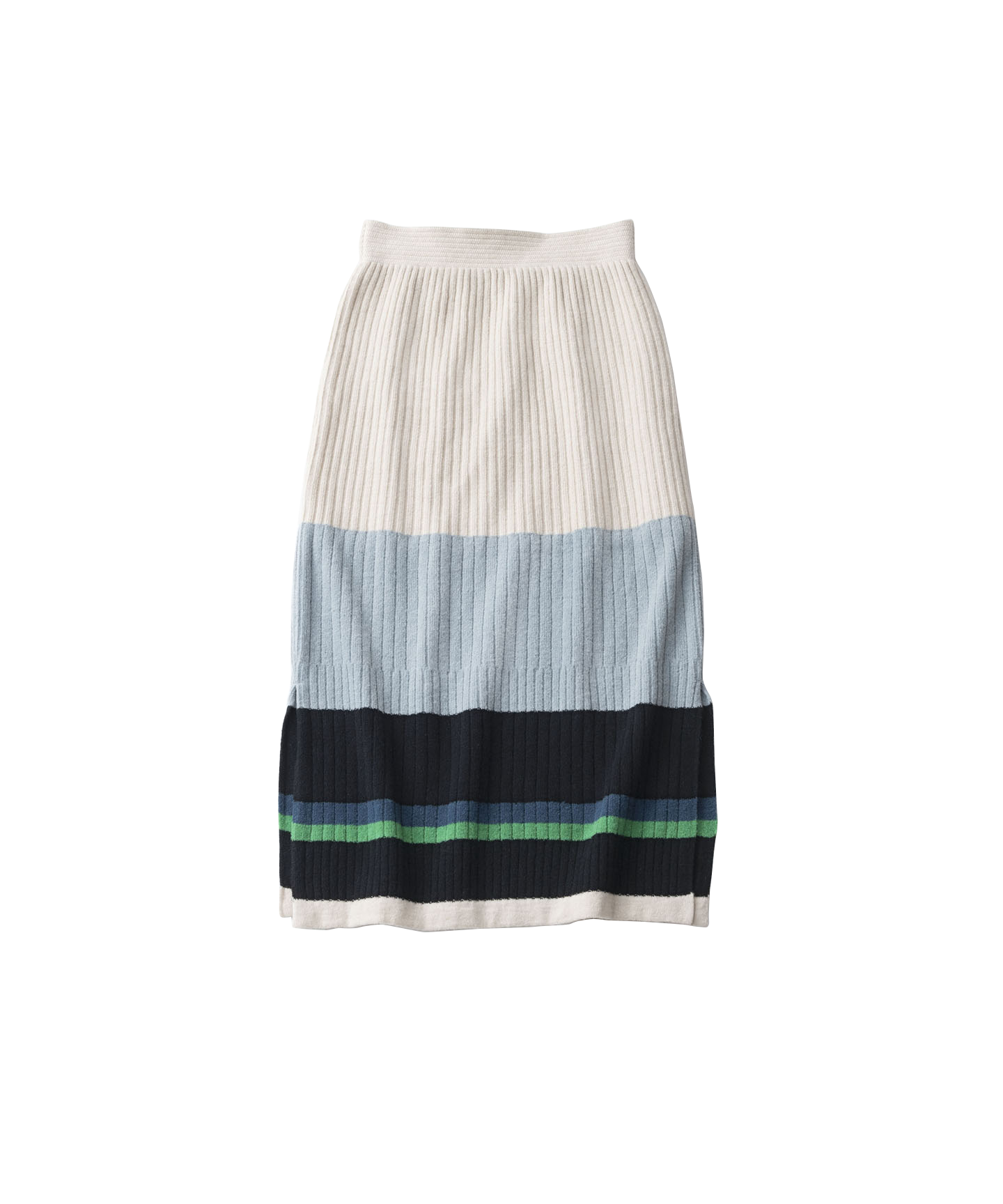 PLAIN RIB MULTI SKIRT