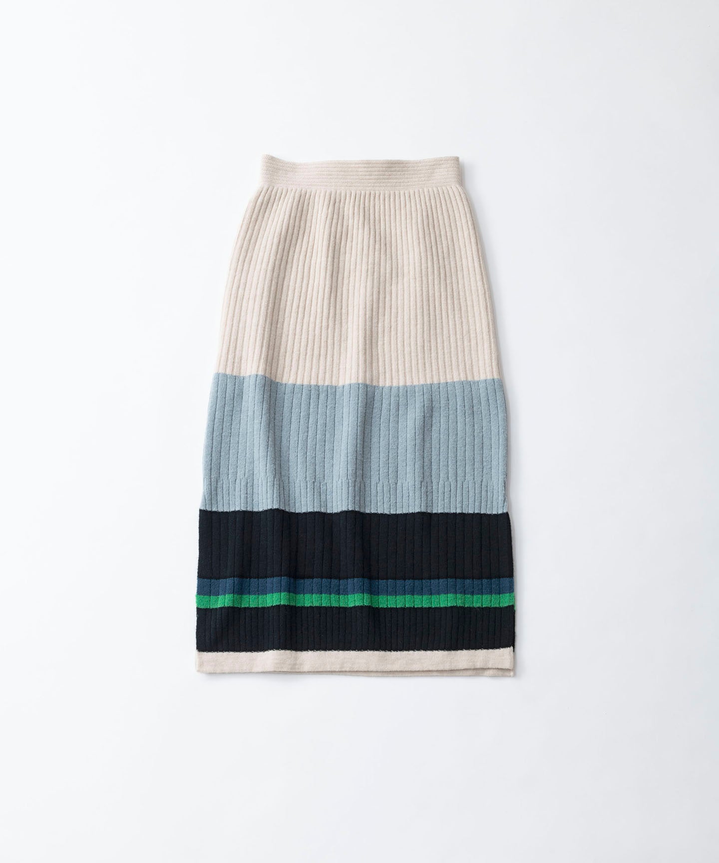 PLAIN RIB MULTI SKIRT