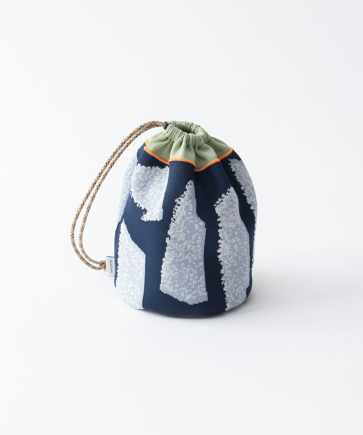 [TRICOTÉ×PAPIER TIGRE] POUCH BAG