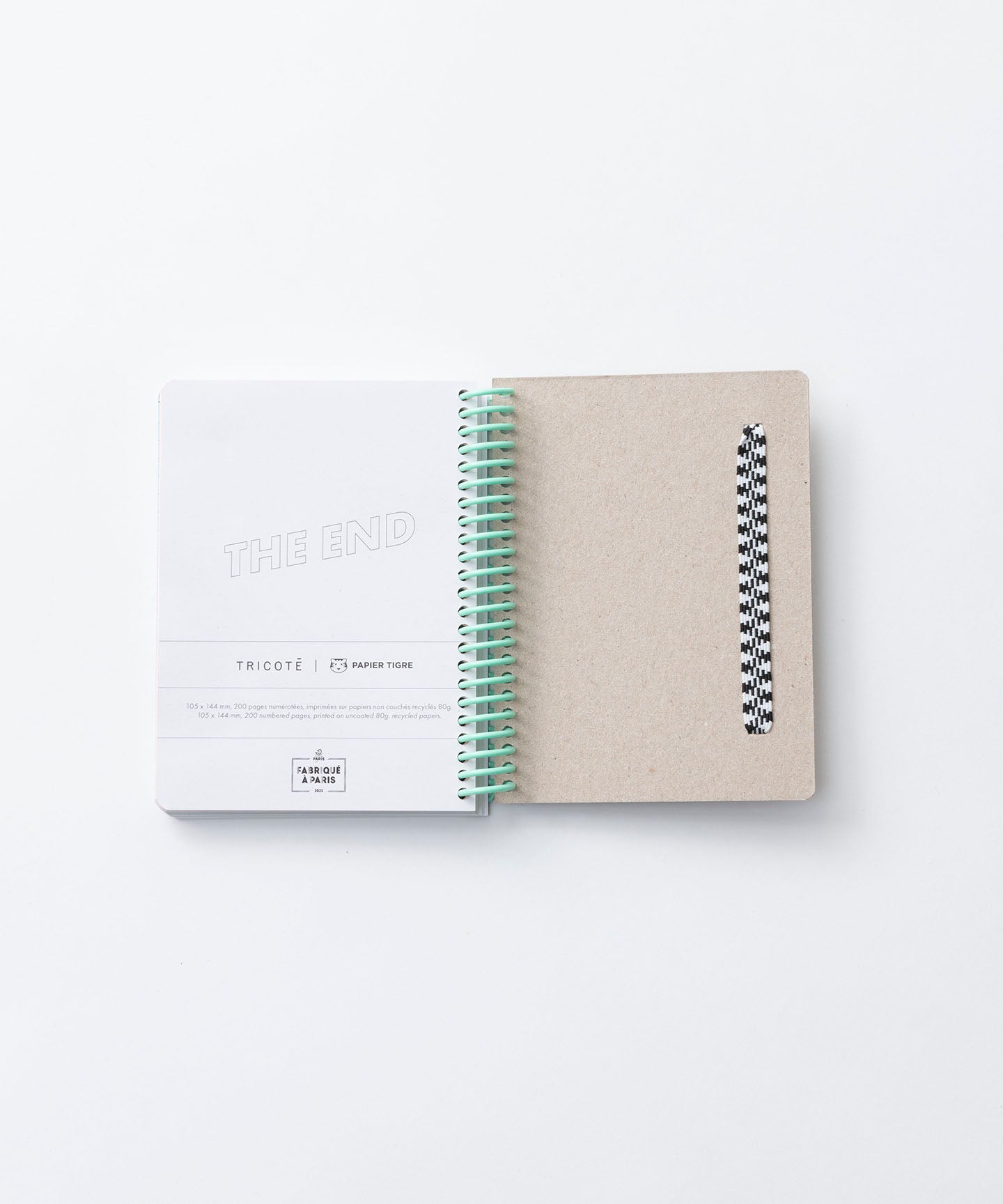 ファッション特集 TRICOTÉ×PAPIER BOOK NOTE TIGRE] ノート・メモ帳