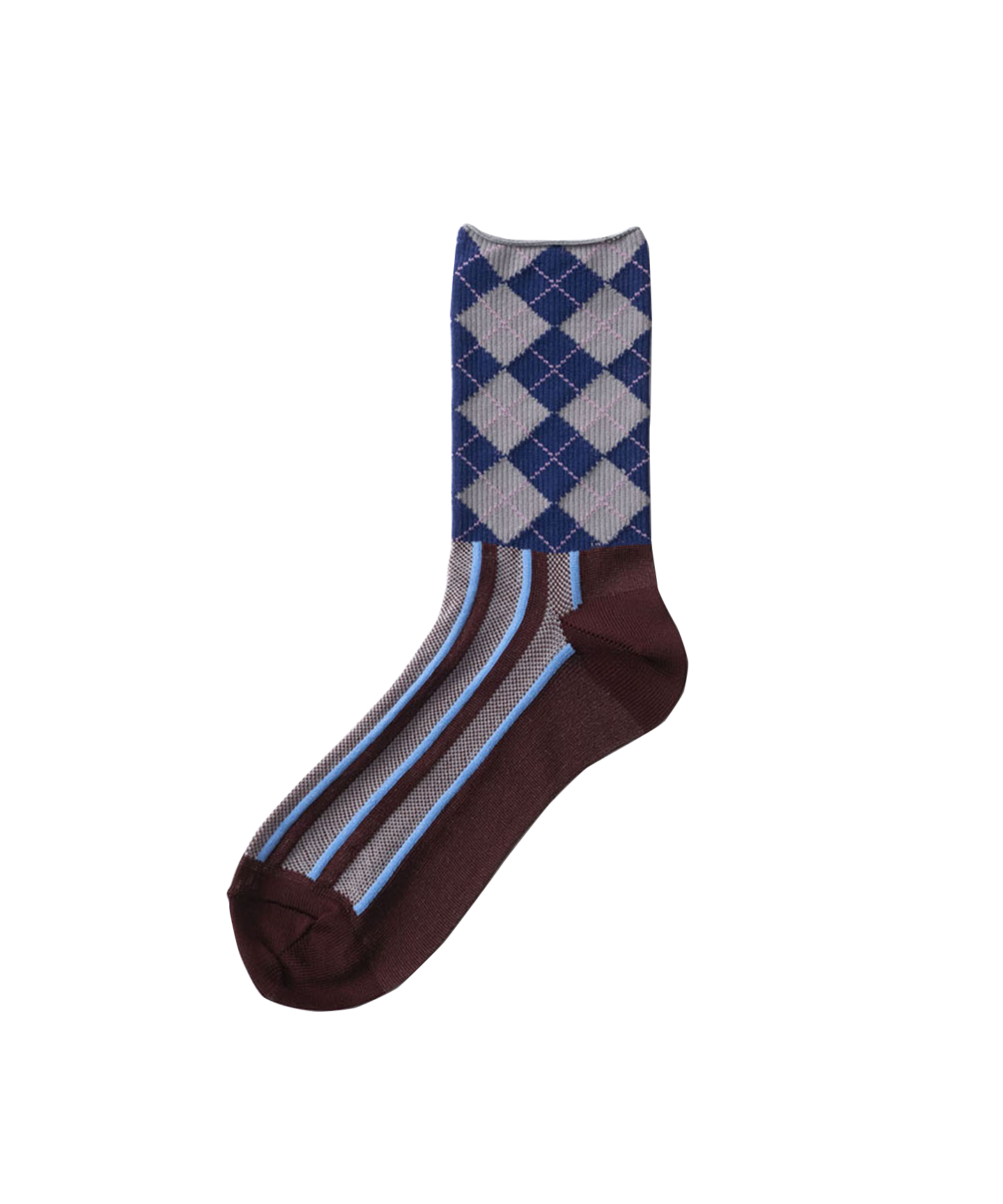 ARGYLE COMBINATION SOCKS