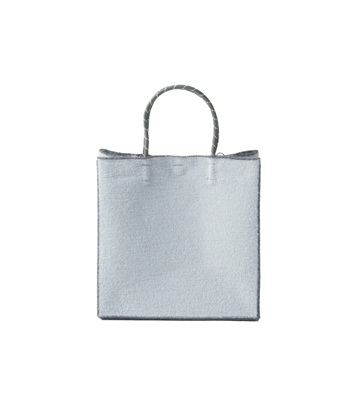 SHAGGY GLITTERS PAPER KNIT BAG