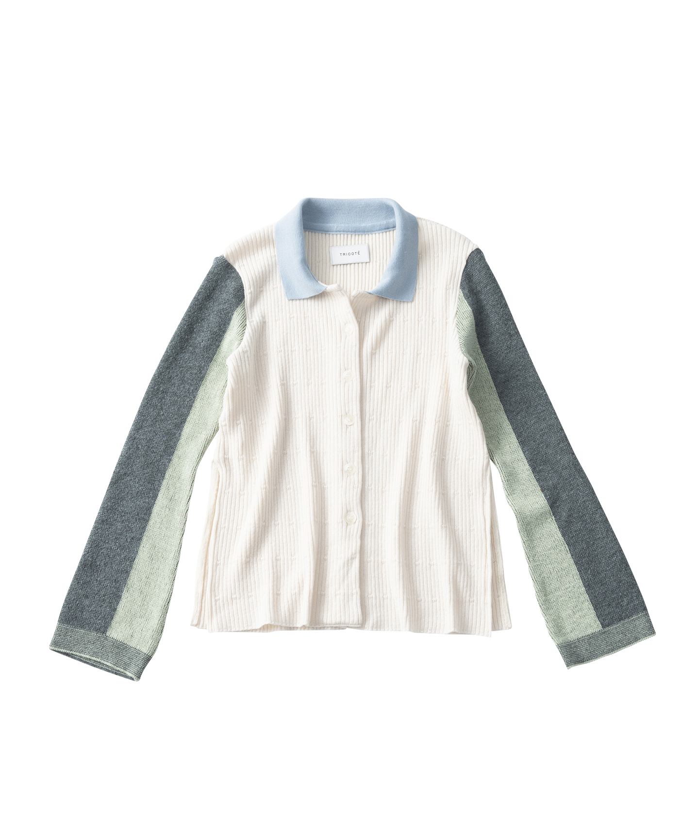 BICOLOR KNIT SHIRTS