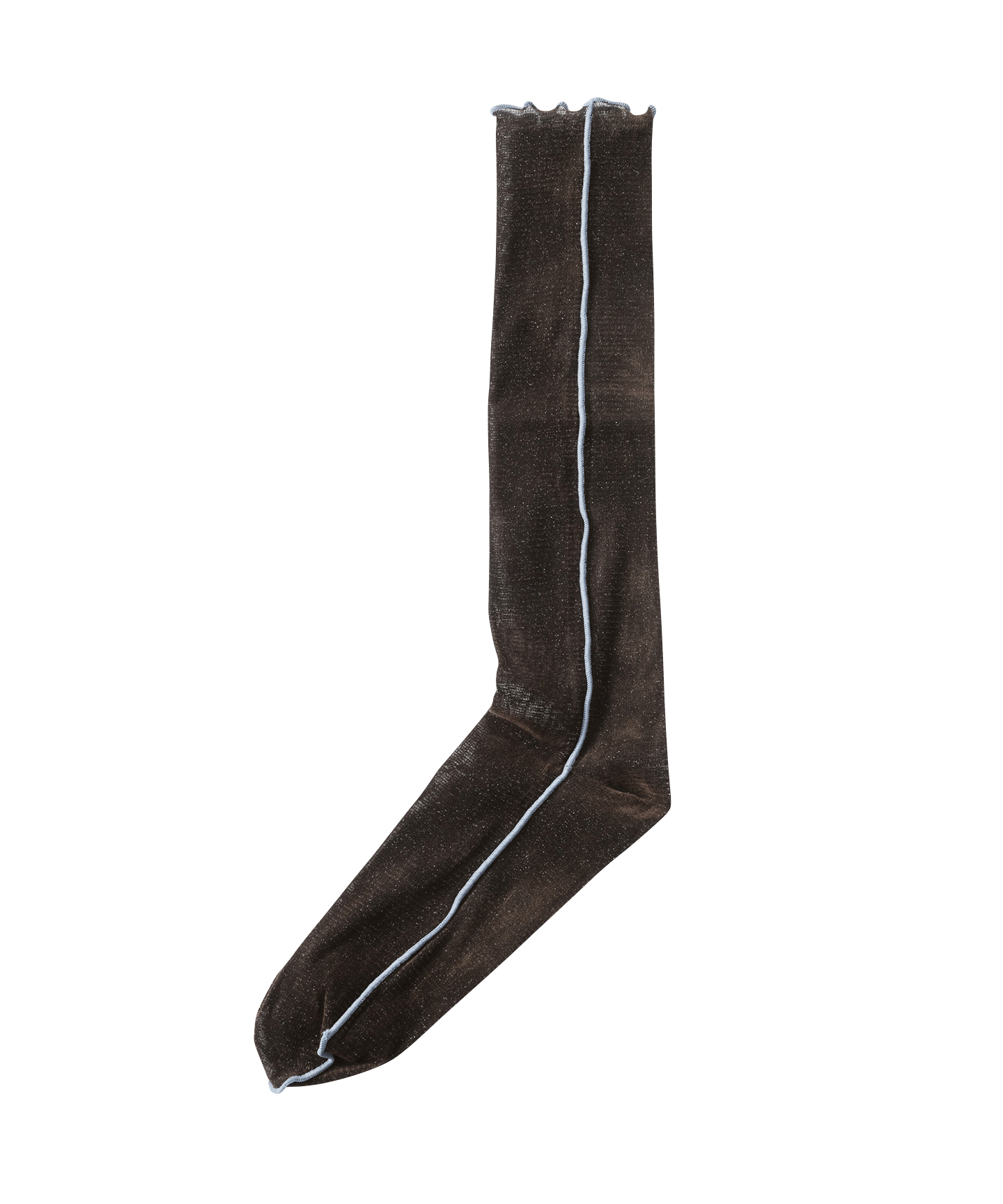 MELLOW FLOCKED MESH SOCKS