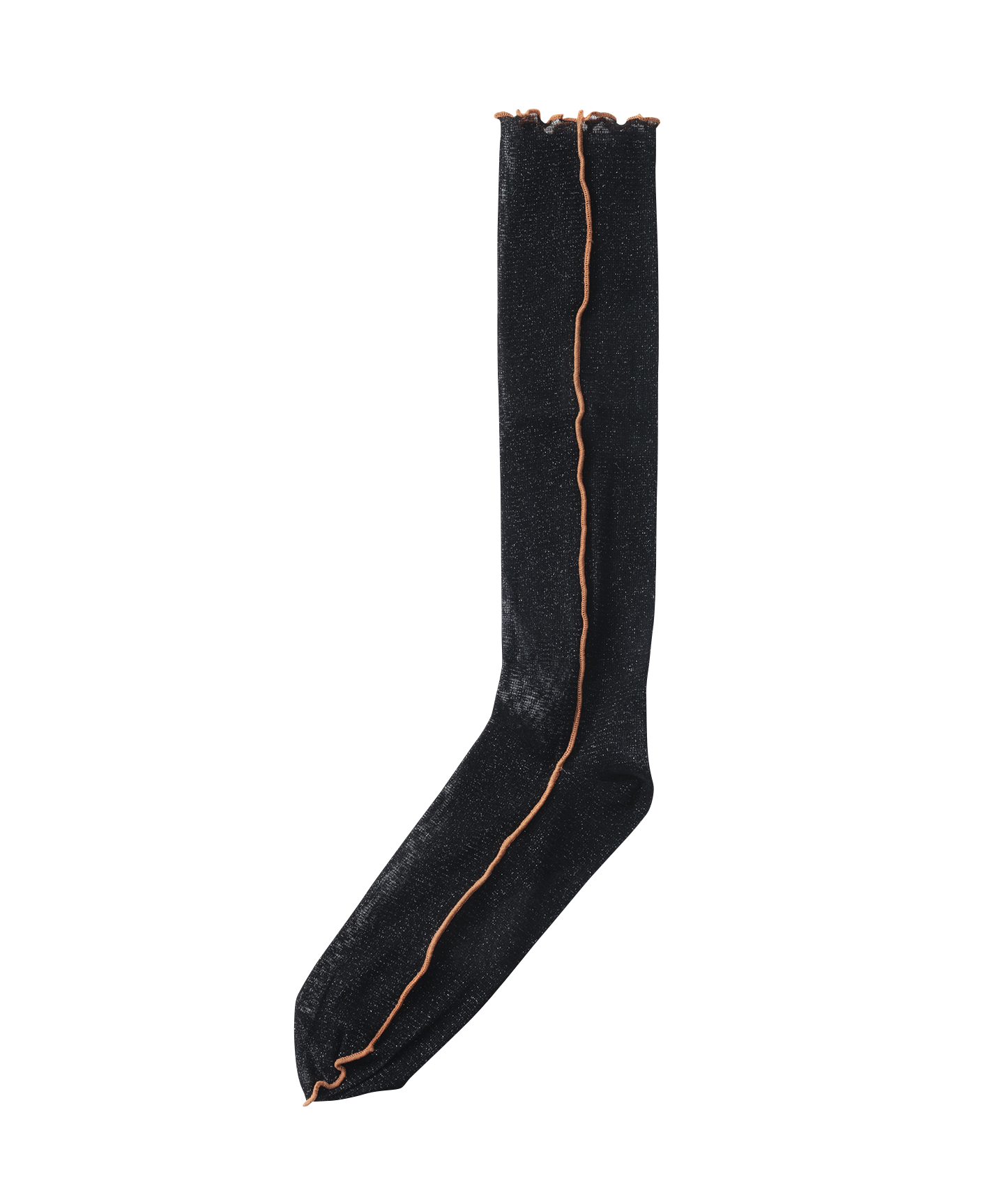 MELLOW FLOCKED MESH SOCKS