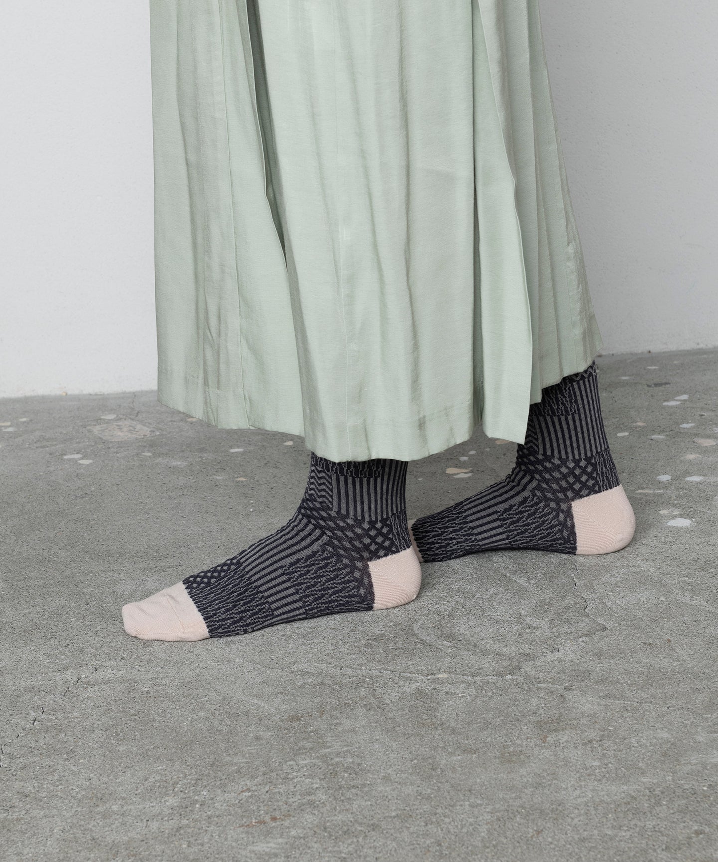 BUMPY PATCHWORK SOCKS