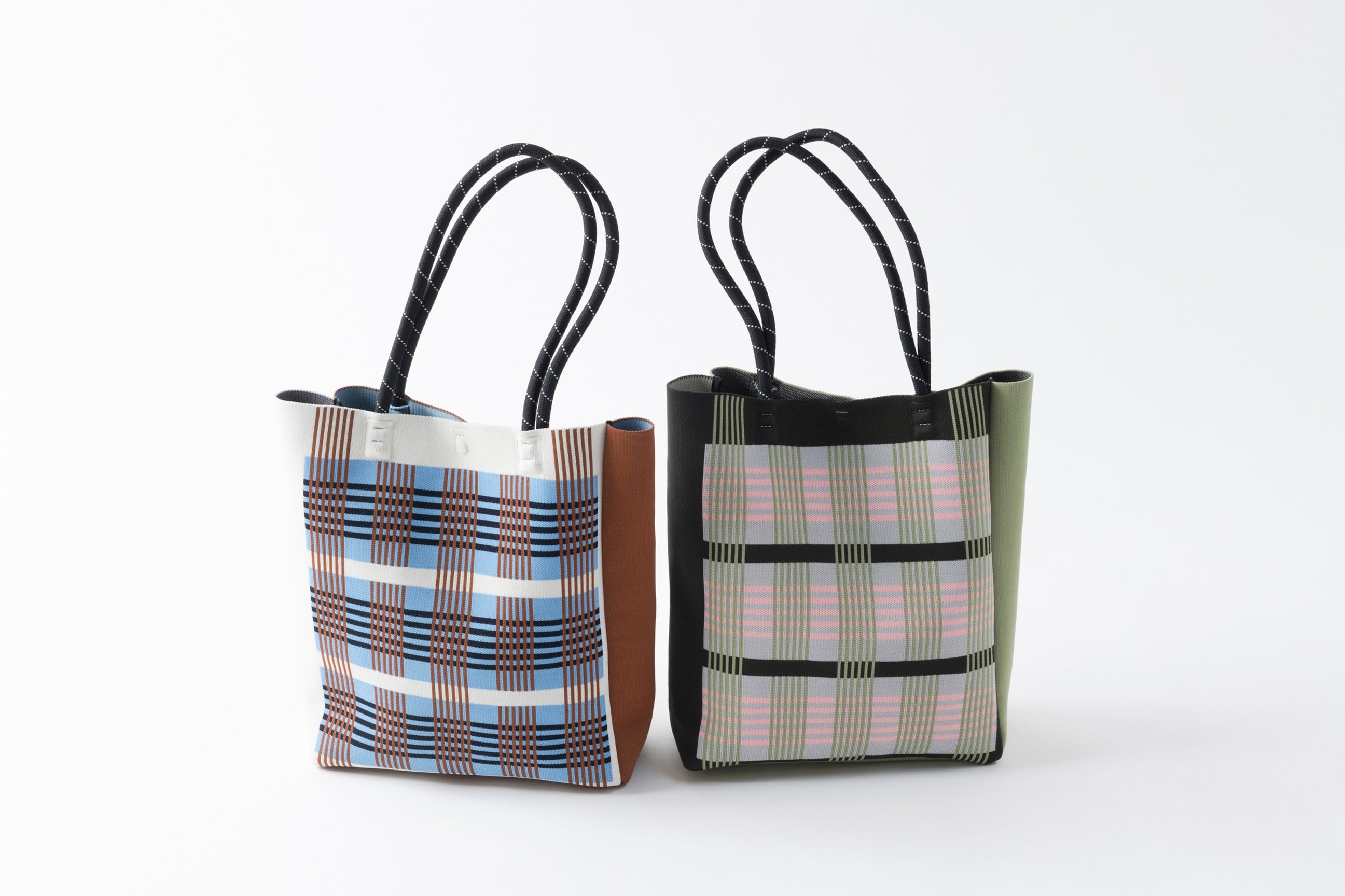 PLAID TOTE BAG